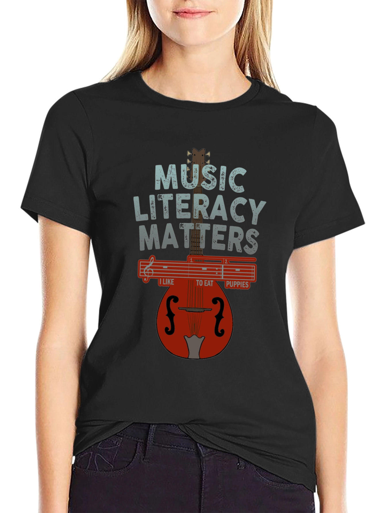 Music Literacy Matters Graphic Tee