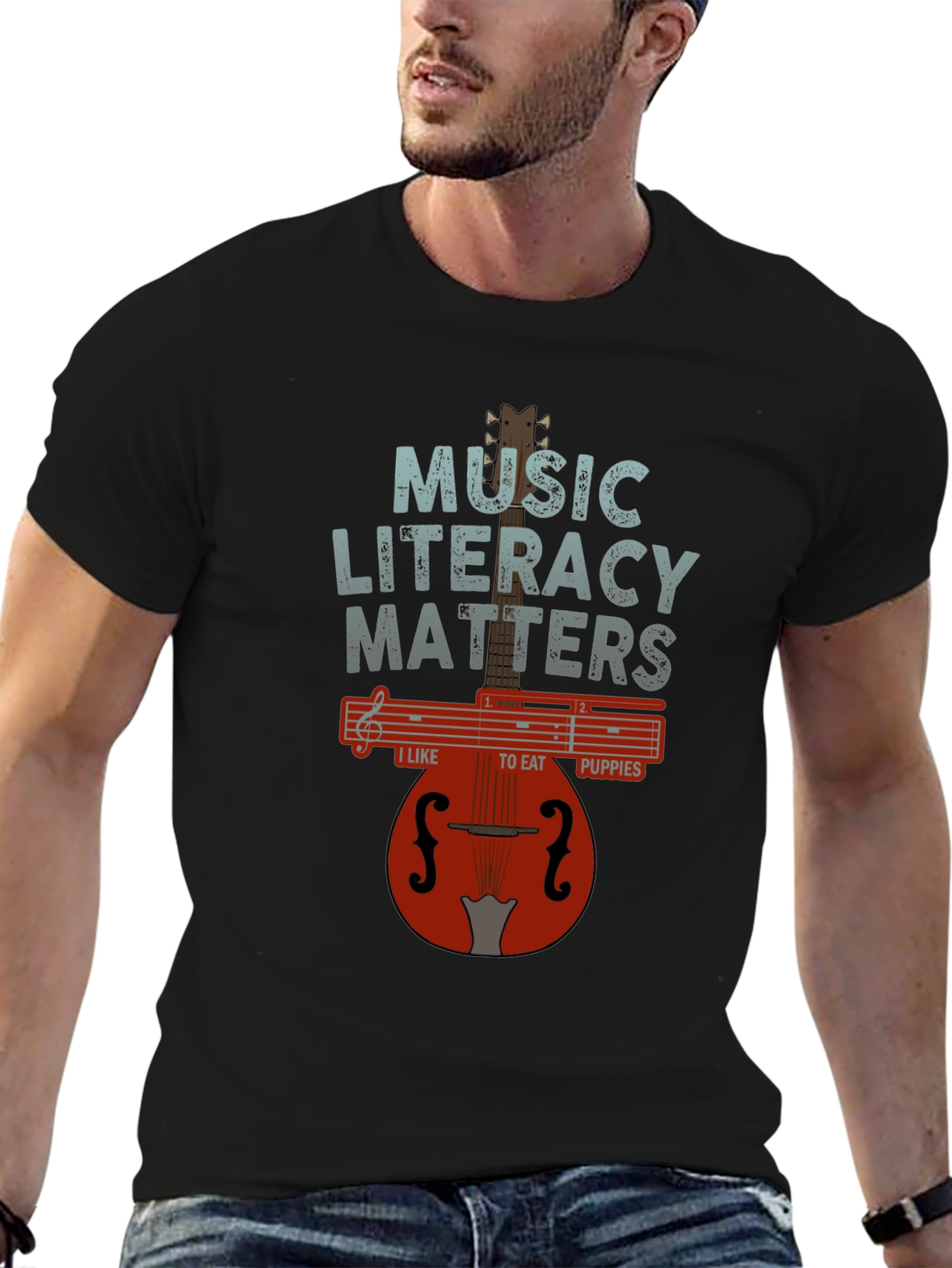 Music Literacy Matters Graphic Tee