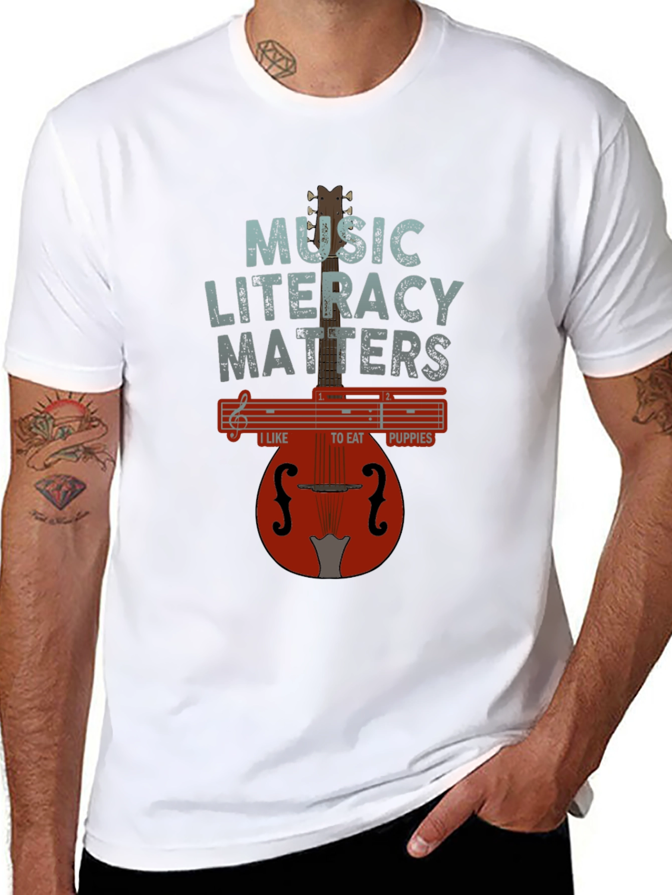 Music Literacy Matters Graphic Tee