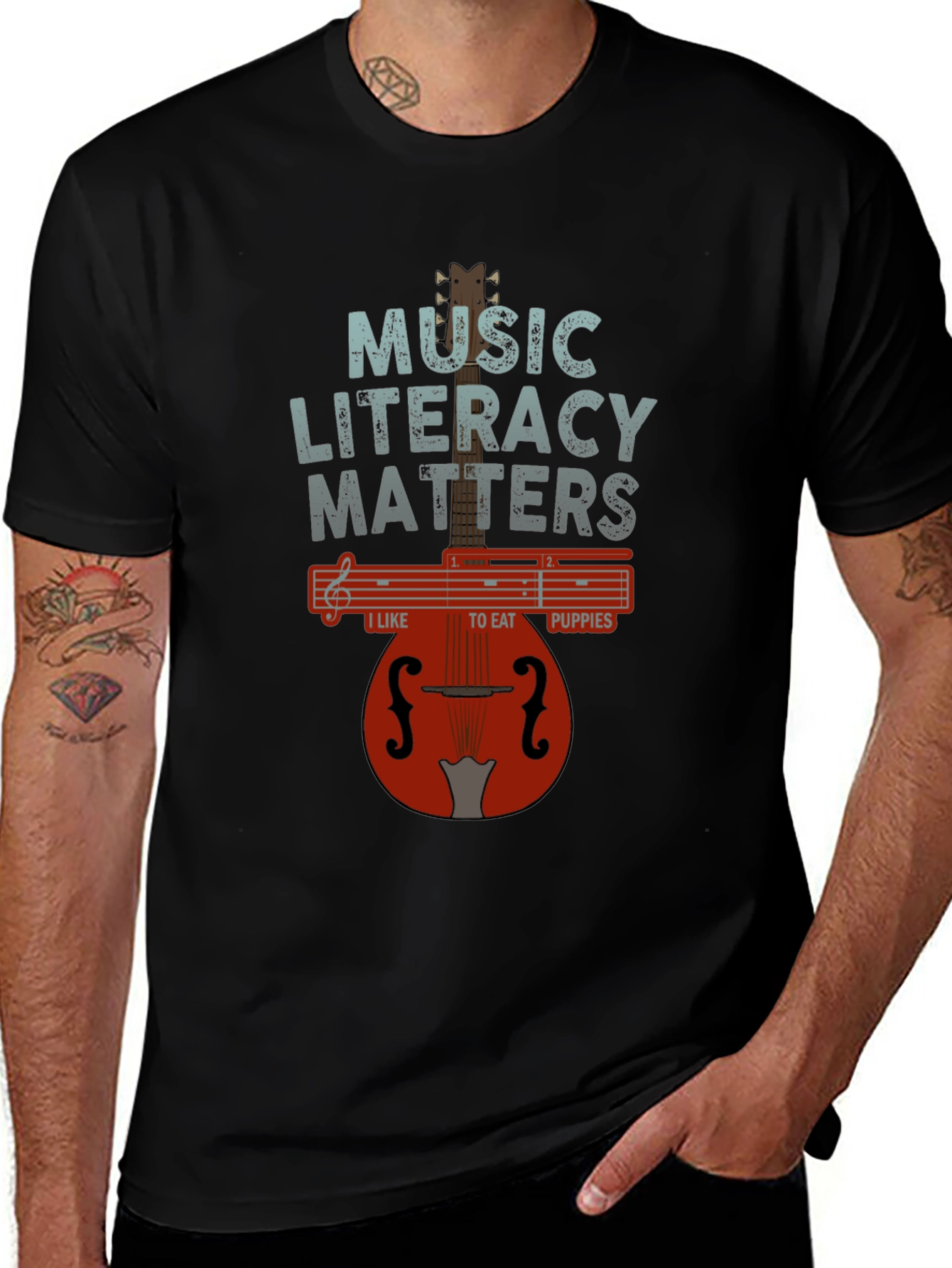 Music Literacy Matters Graphic Tee