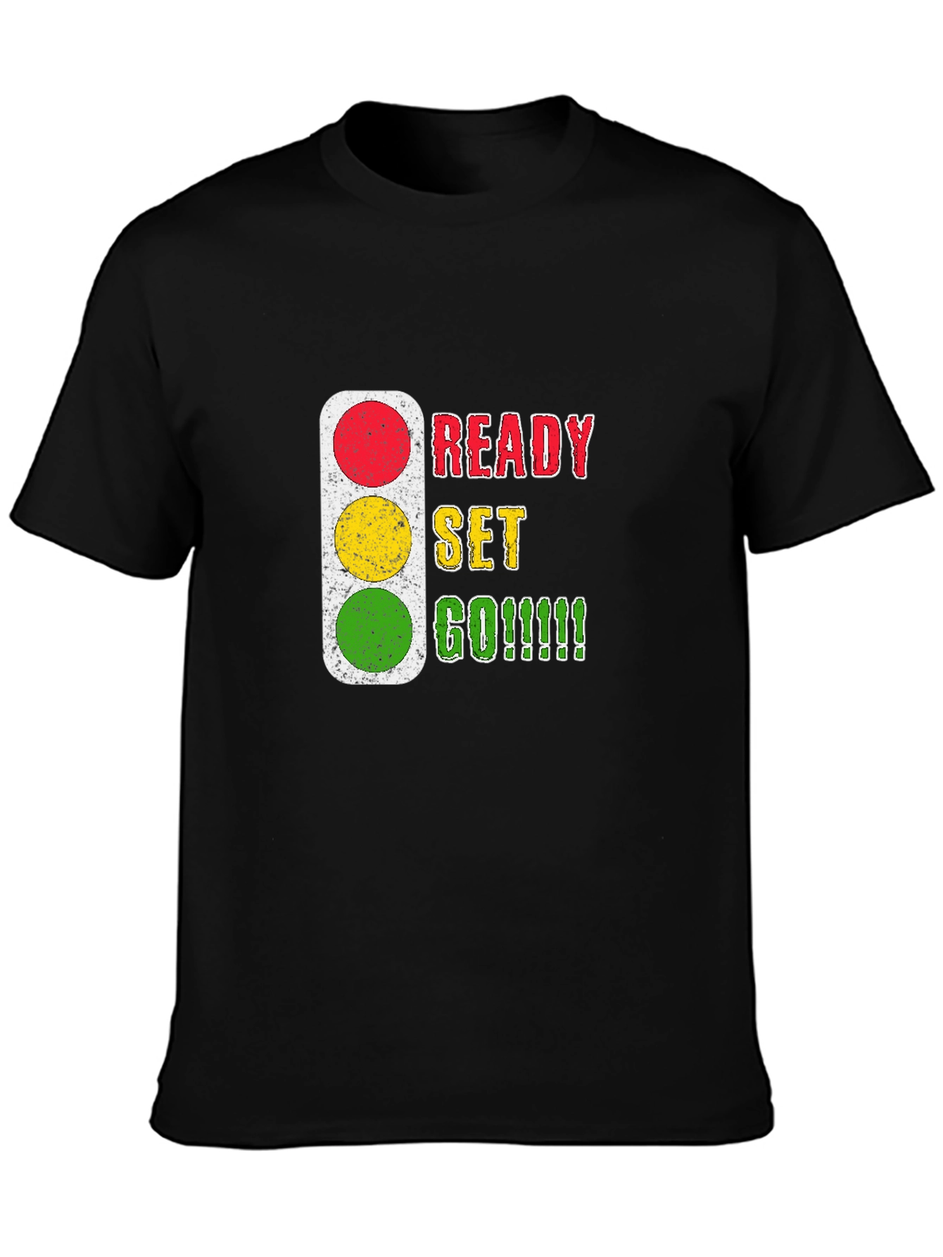 Ready Set Go T-Shirt - Traffic Light Design