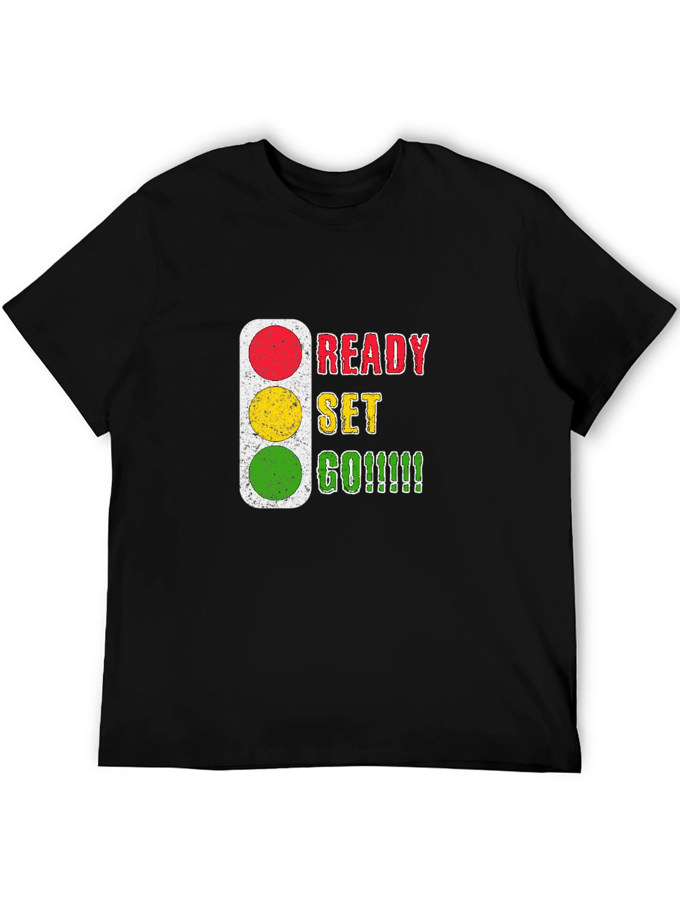 Ready Set Go T-Shirt - Traffic Light Design
