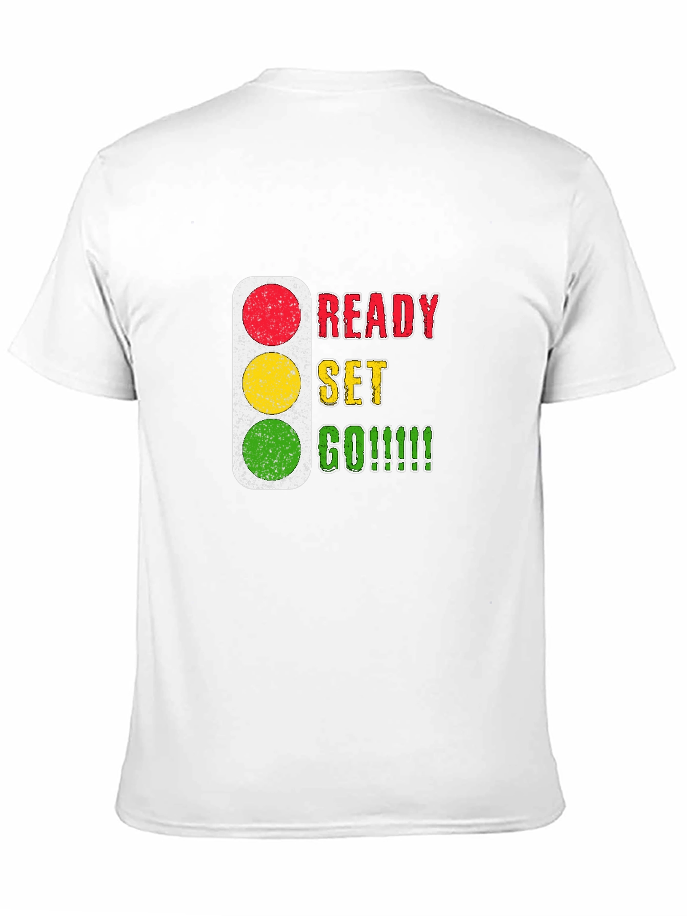 Ready Set Go T-Shirt - Traffic Light Design