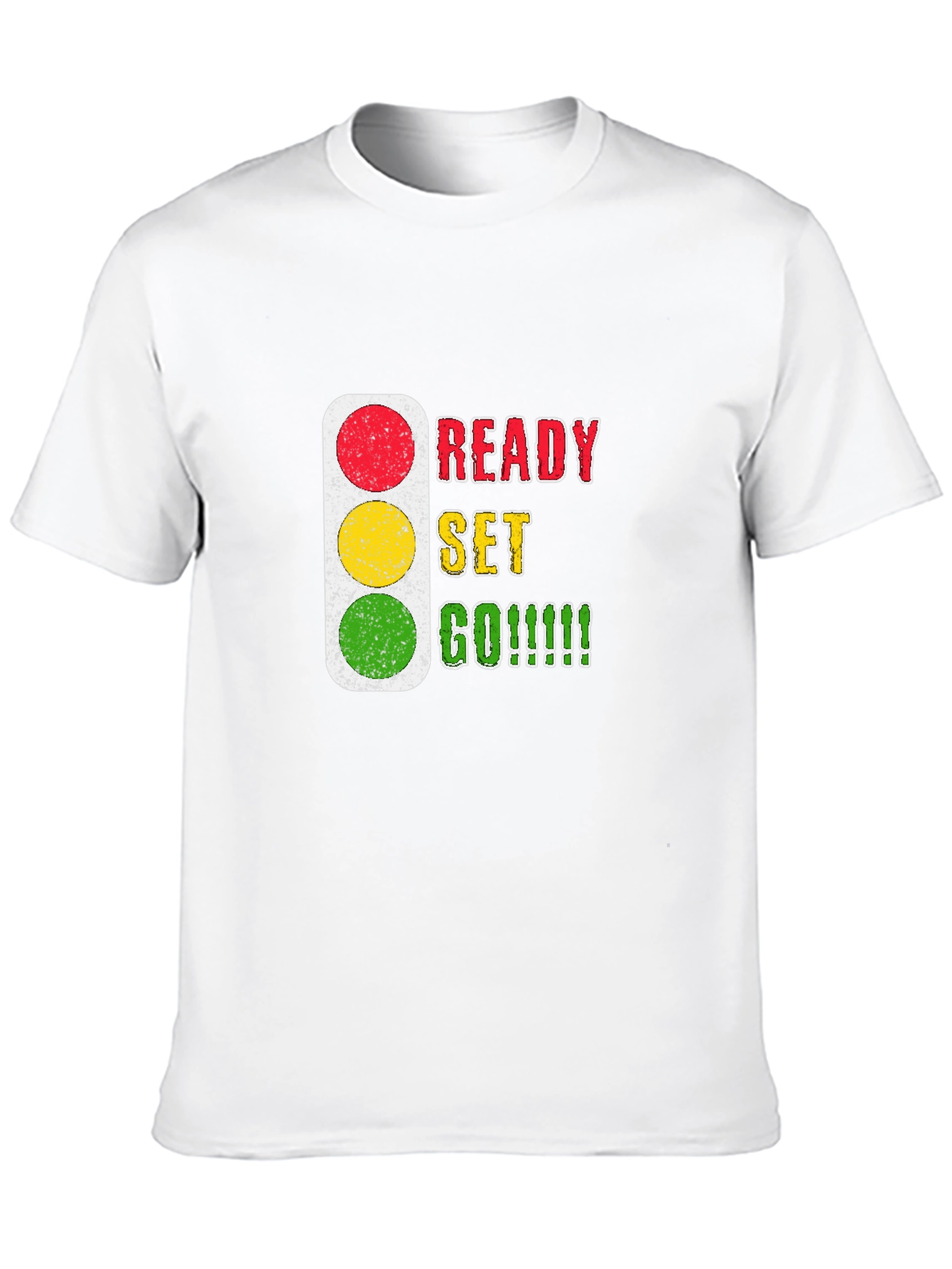 Ready Set Go T-Shirt - Traffic Light Design