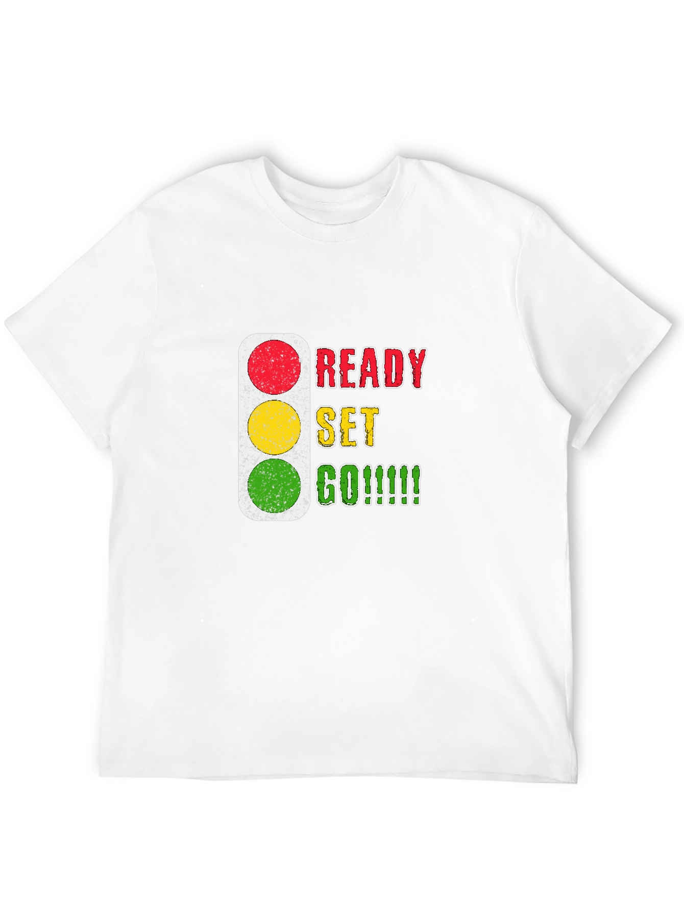 Ready Set Go T-Shirt - Traffic Light Design