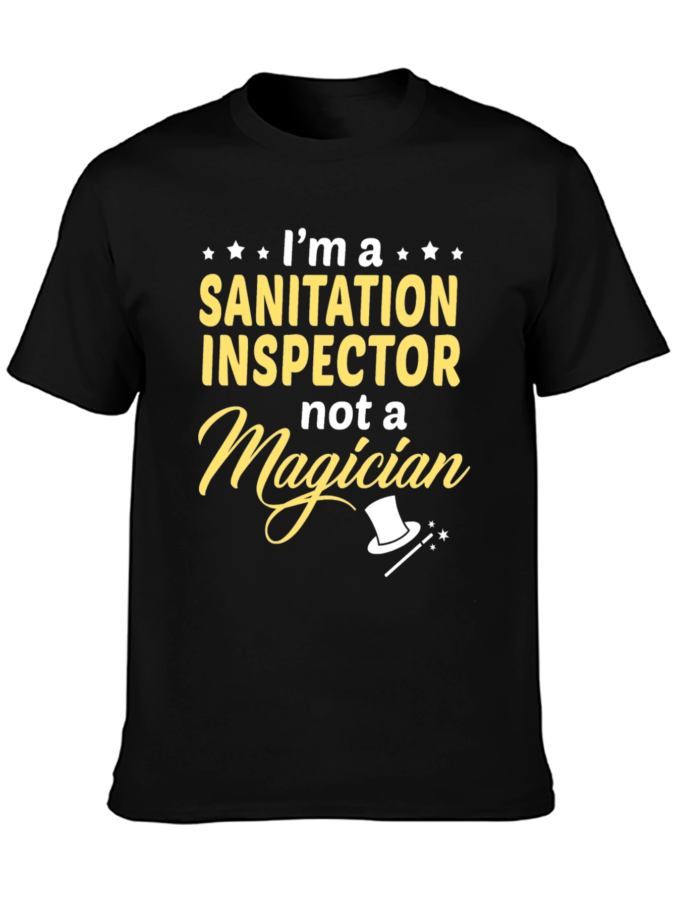 Sanitation Inspector T-Shirt - Funny Job Tee