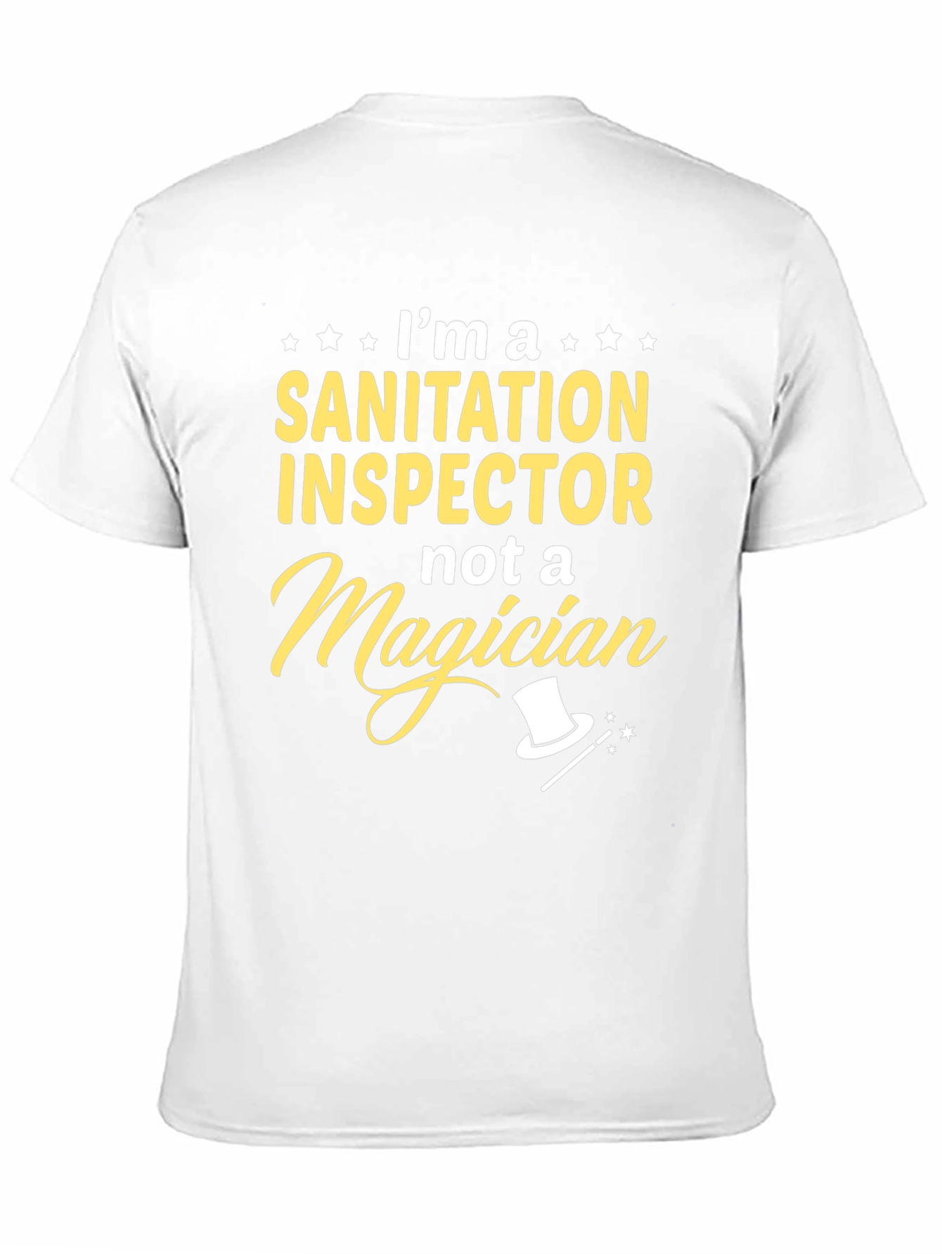 Sanitation Inspector T-Shirt - Funny Job Tee