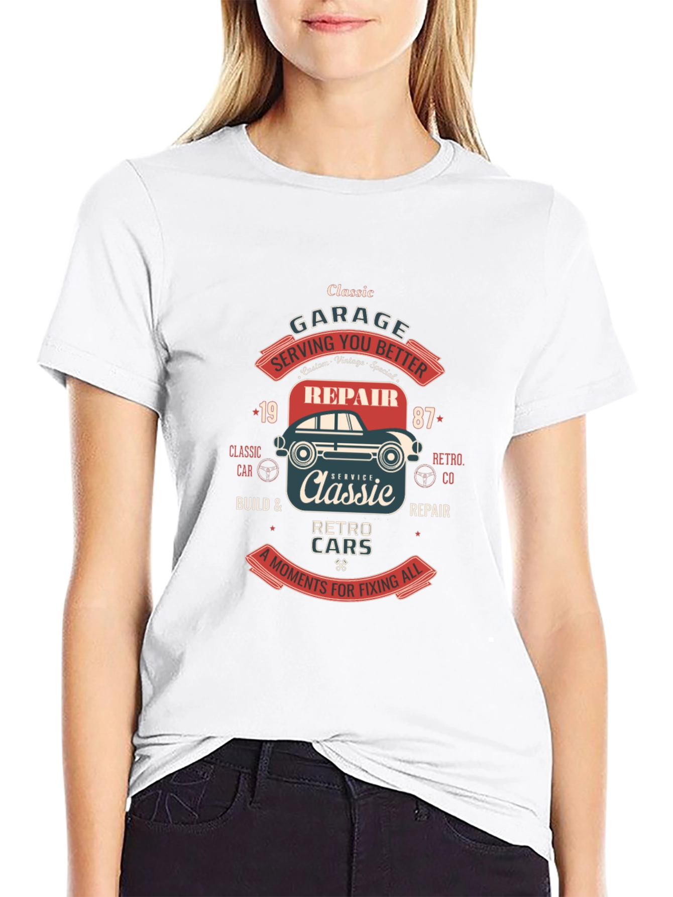Classic Car Garage T-Shirt