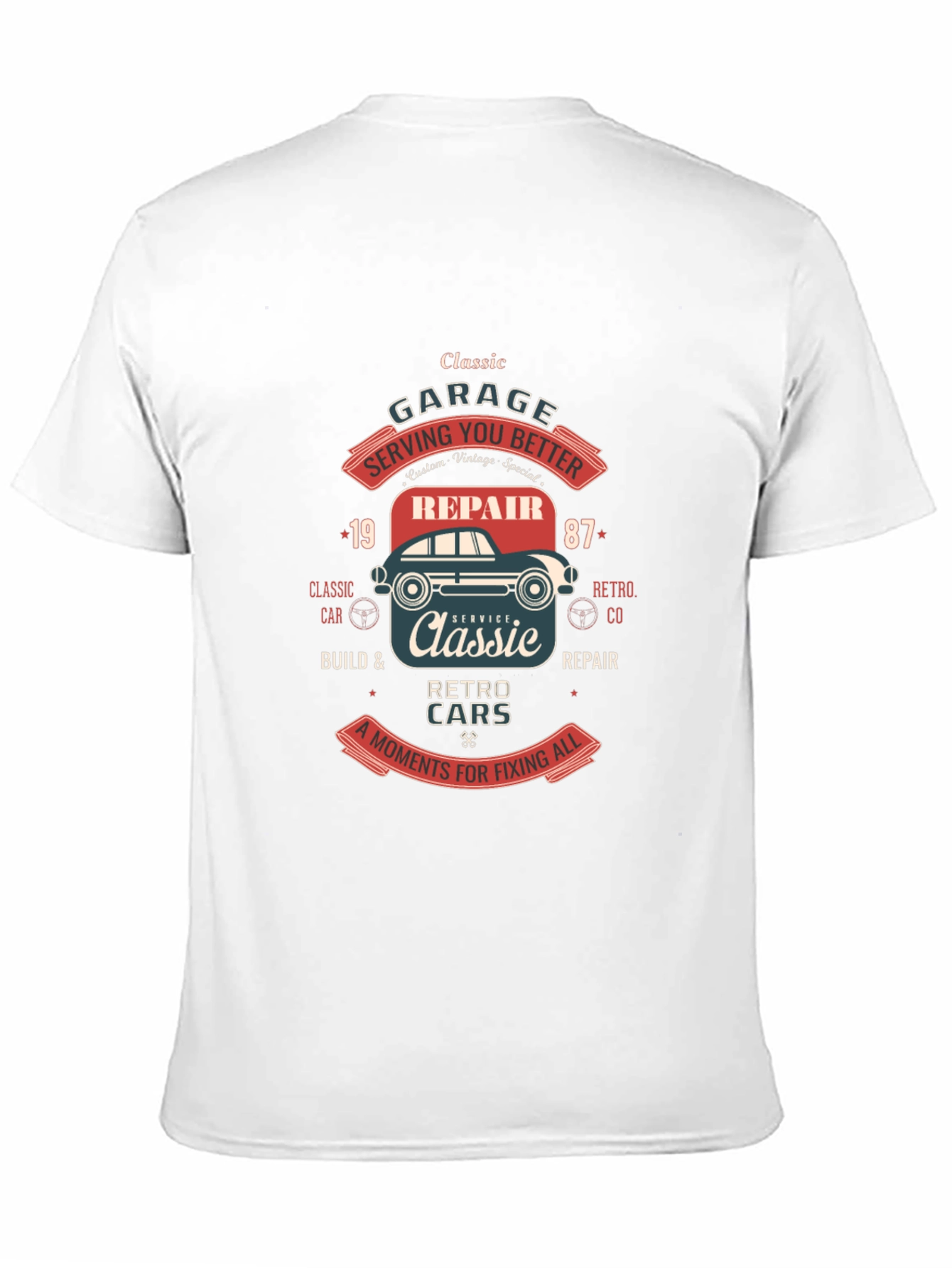 Classic Car Garage T-Shirt