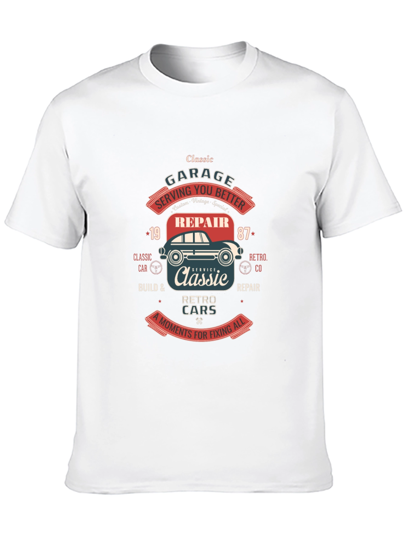 Classic Car Garage T-Shirt