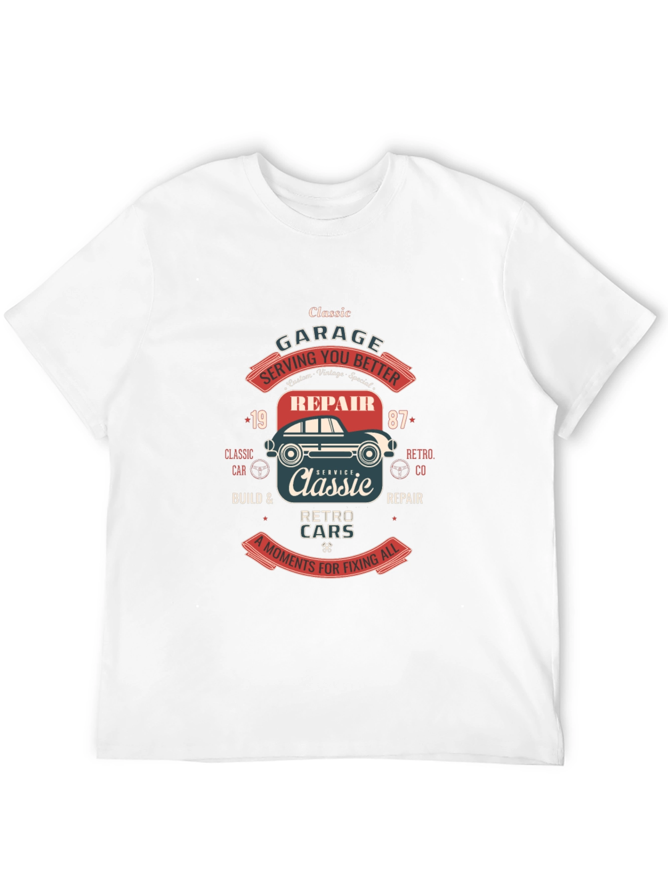 Classic Car Garage T-Shirt