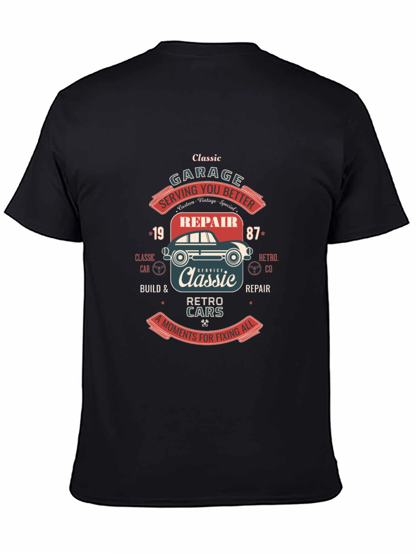 Classic Car Garage T-Shirt