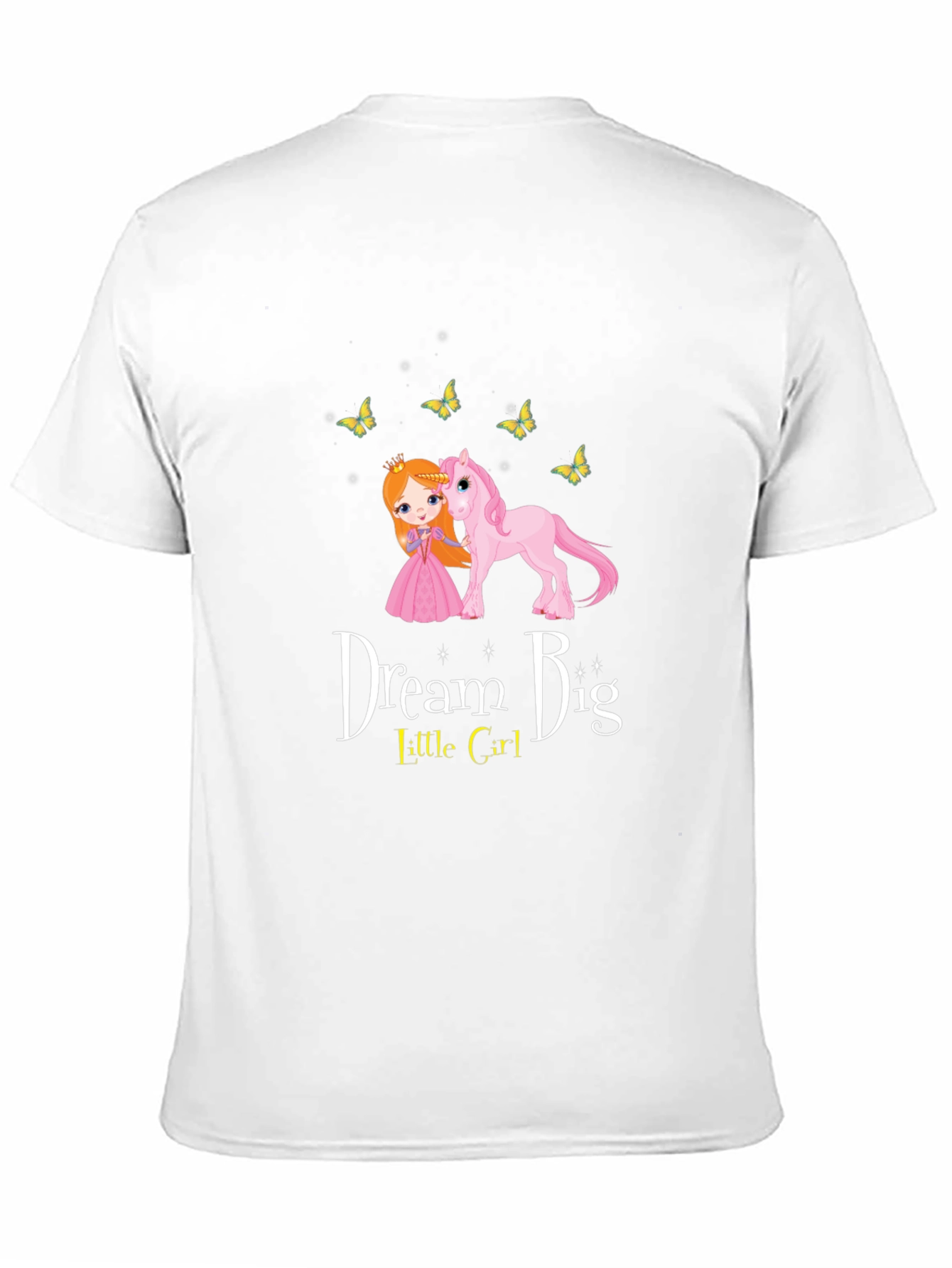 Dream Big Little Girl T-Shirt