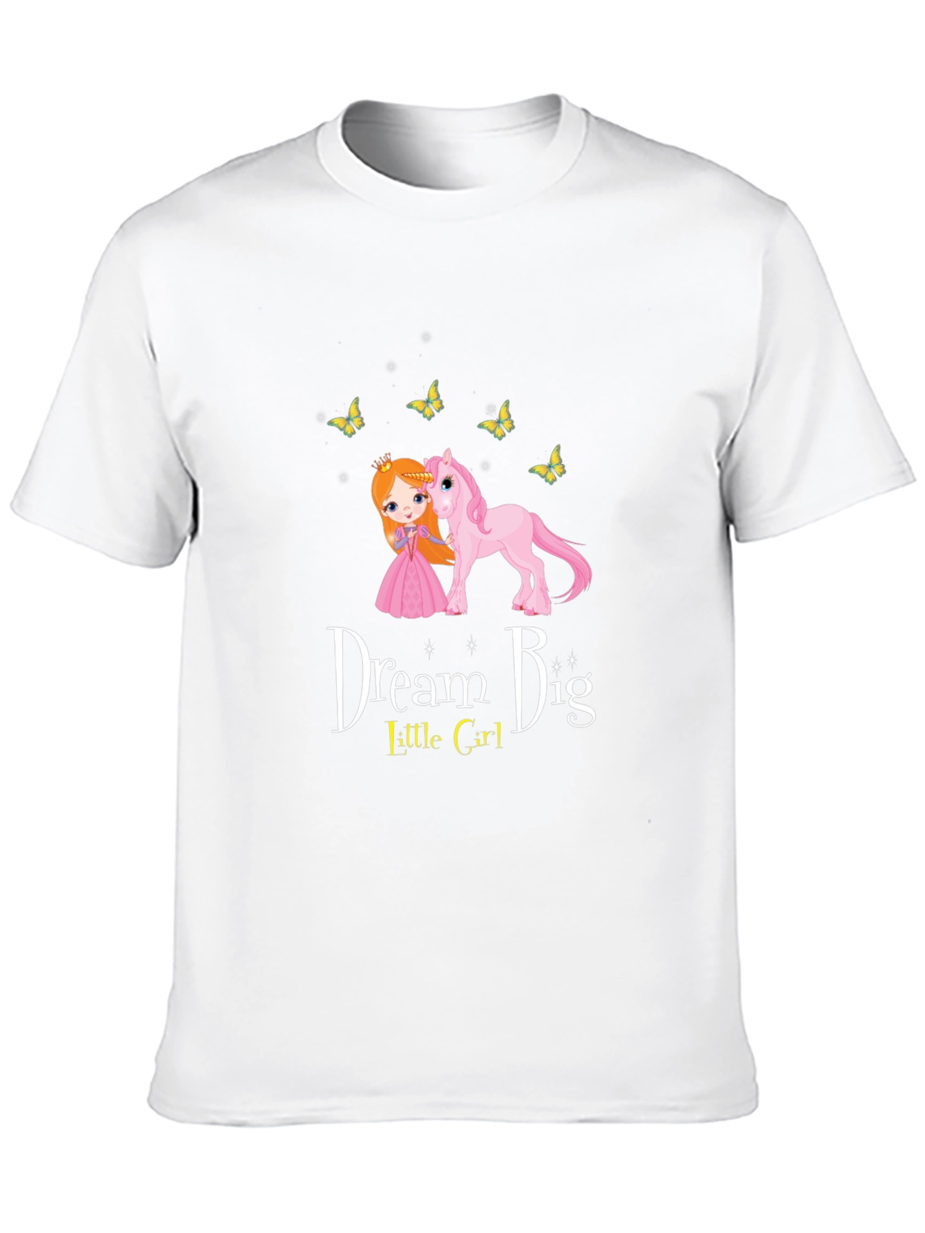 Dream Big Little Girl T-Shirt