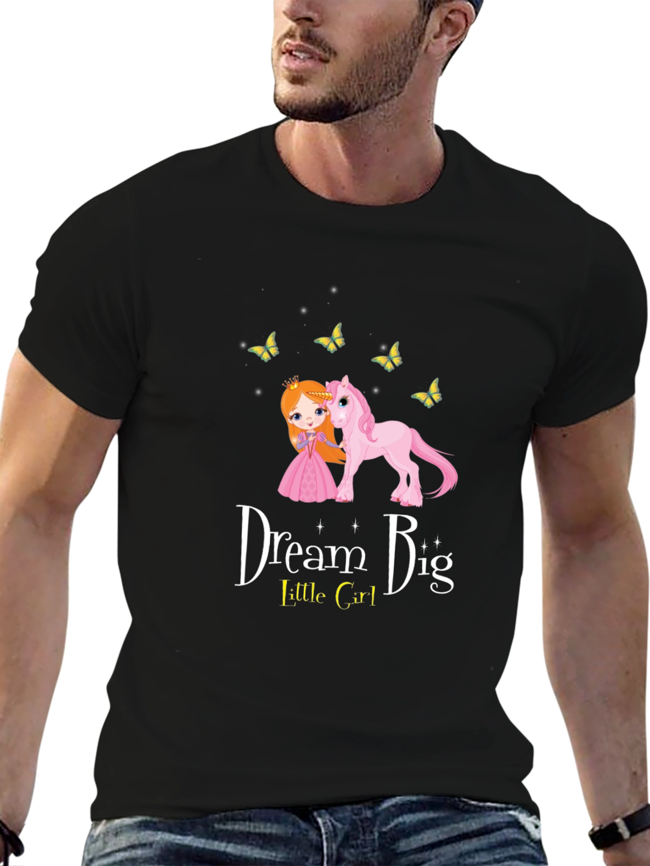 Dream Big Little Girl T-Shirt