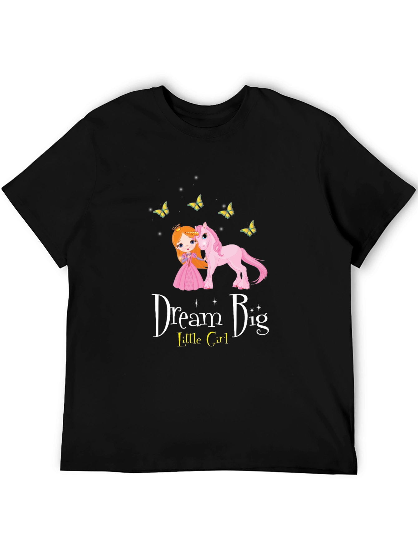 Dream Big Little Girl T-Shirt