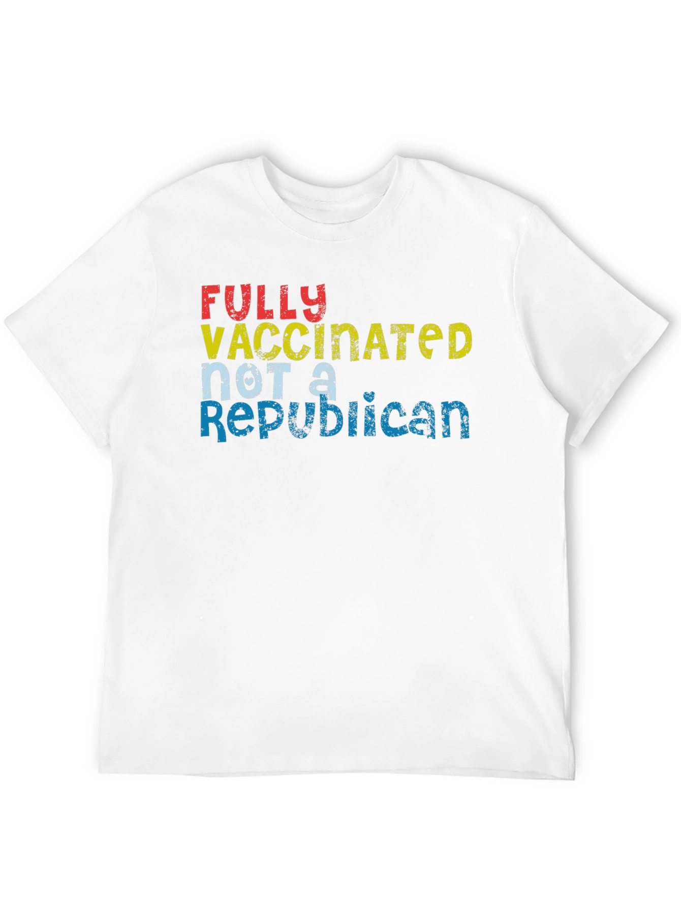Fully Vaccinated Not A Republican Graphic Tee