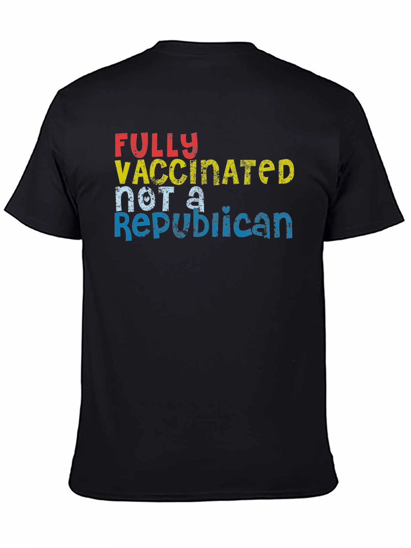 Fully Vaccinated Not A Republican Graphic Tee