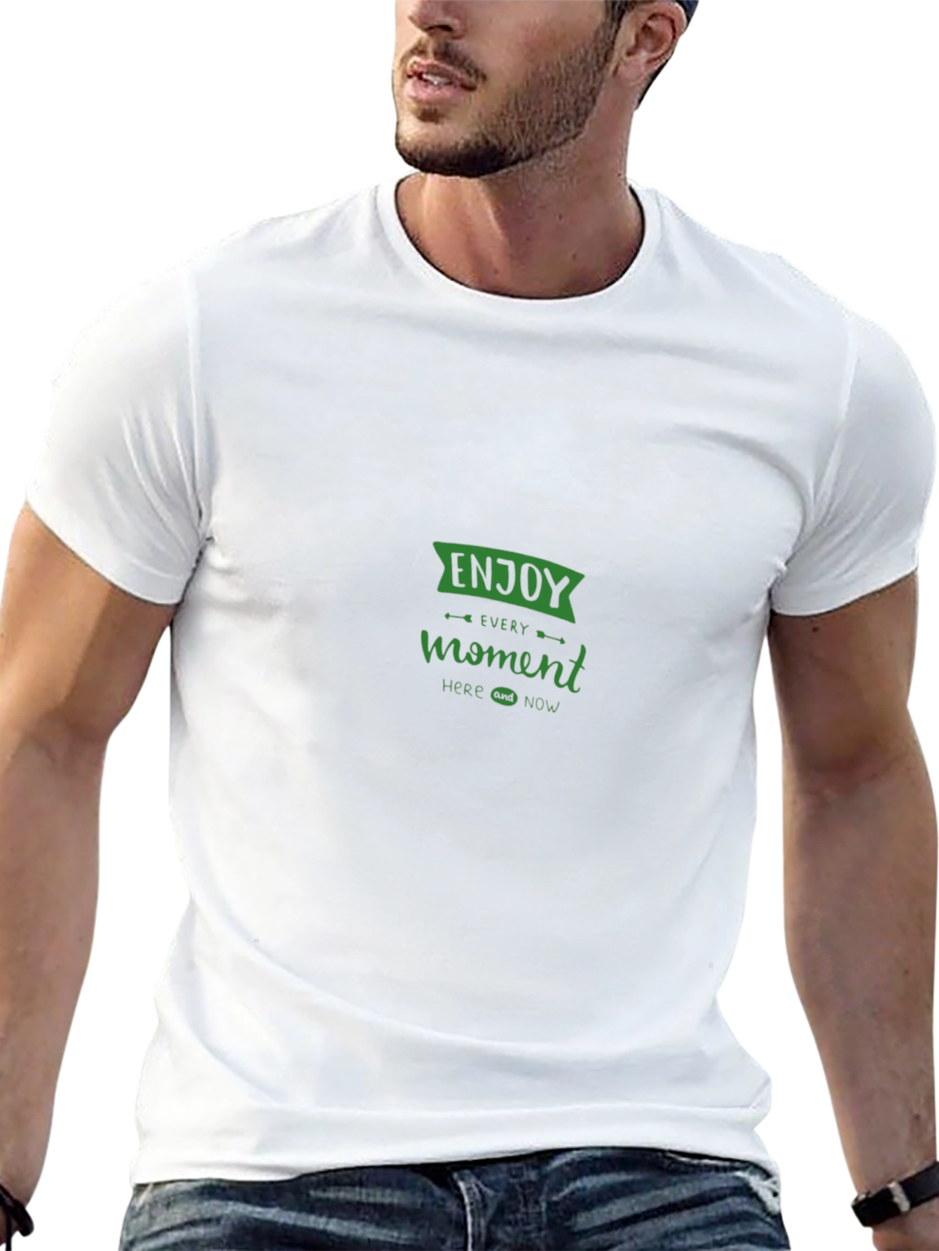 Enjoy Every Moment Black T-Shirt