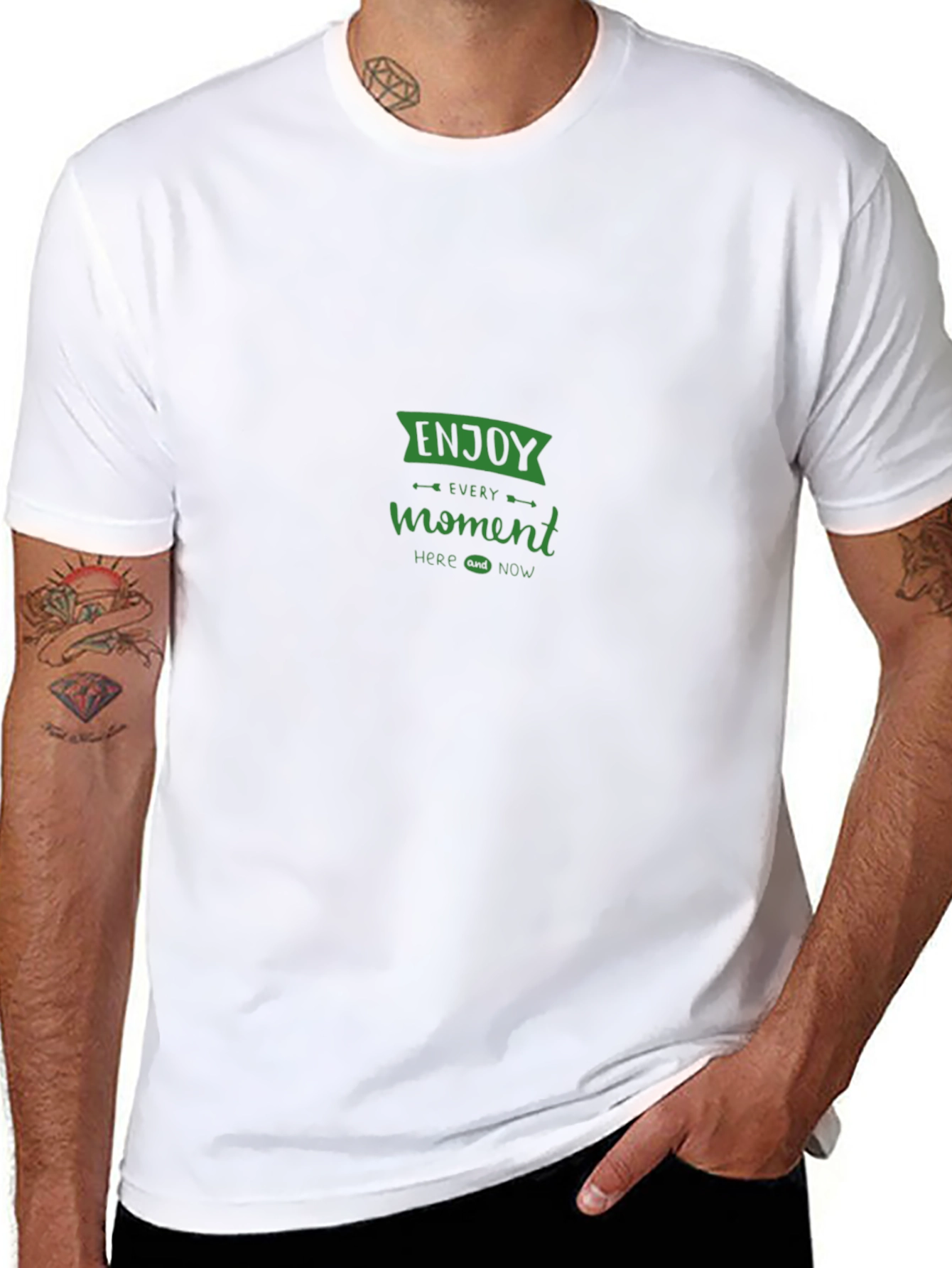 Enjoy Every Moment Black T-Shirt