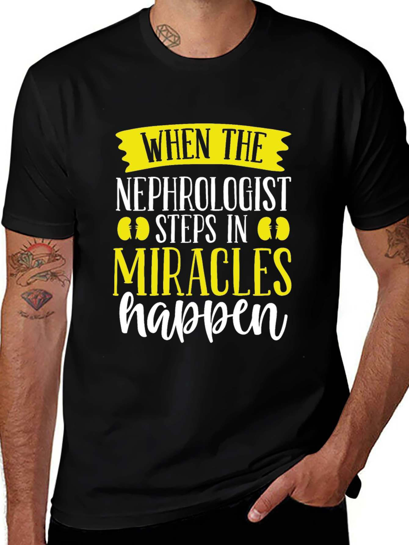 Nephrologist Miracle T-Shirt - Kidney Doctor Gift