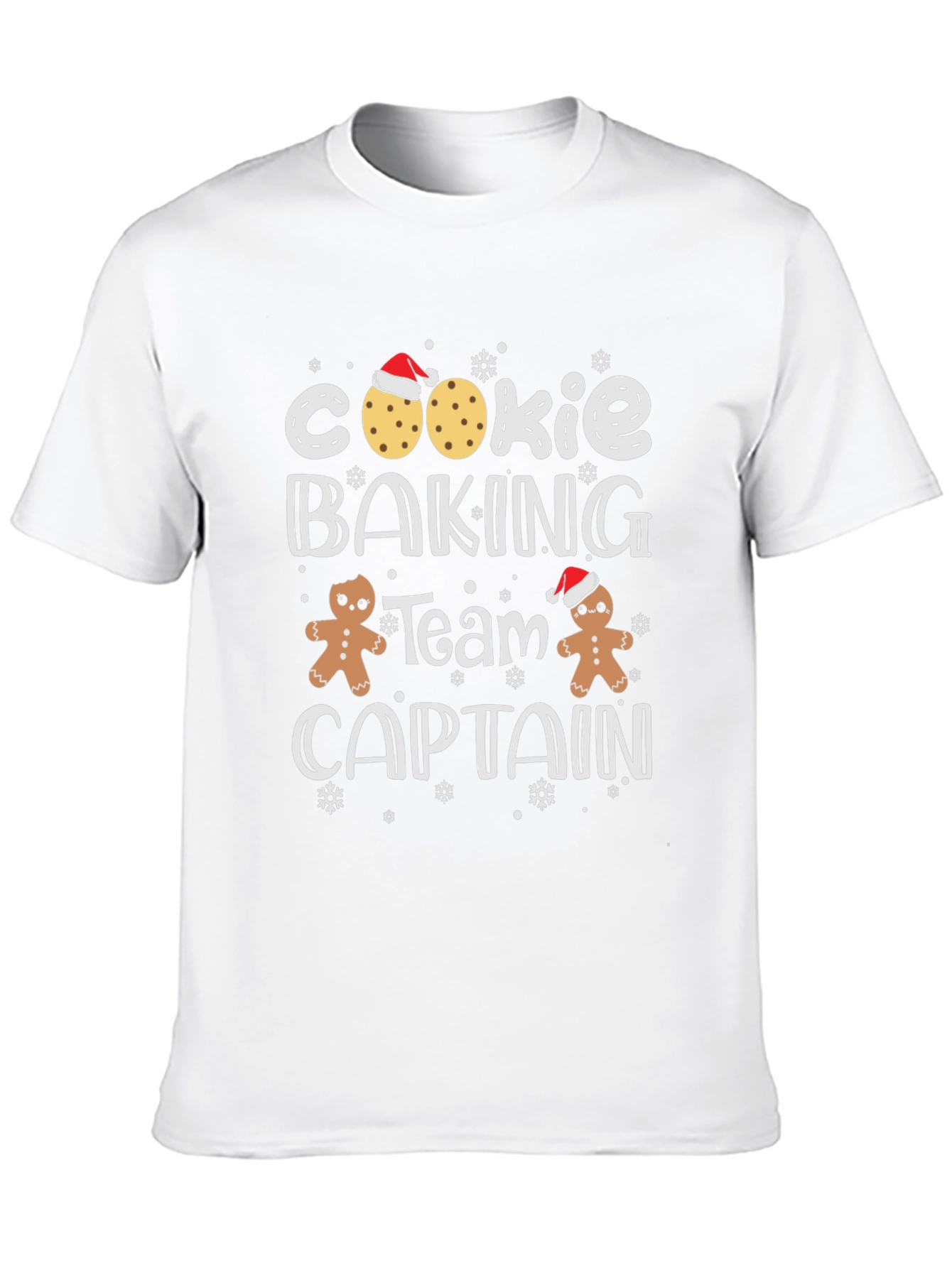 Cookie Baking Team Captain Crewneck T-Shirt
