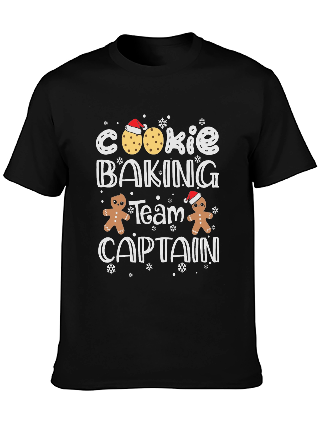 Cookie Baking Team Captain Crewneck T-Shirt