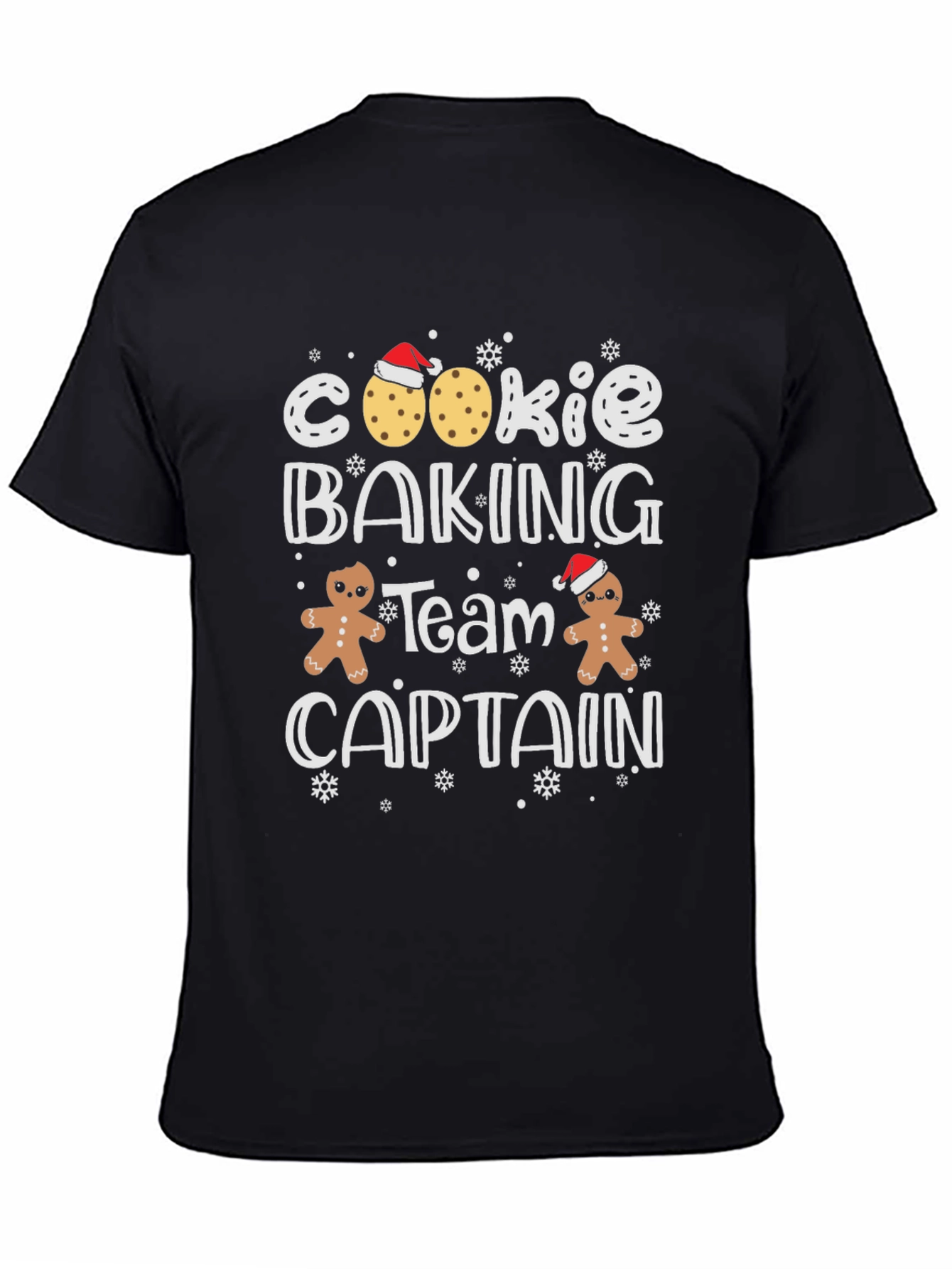 Cookie Baking Team Captain Crewneck T-Shirt