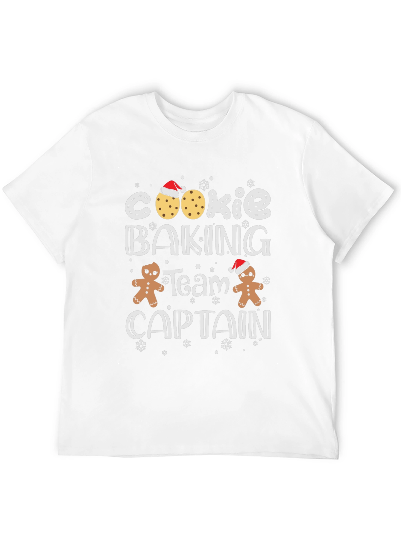 Cookie Baking Team Captain Crewneck T-Shirt
