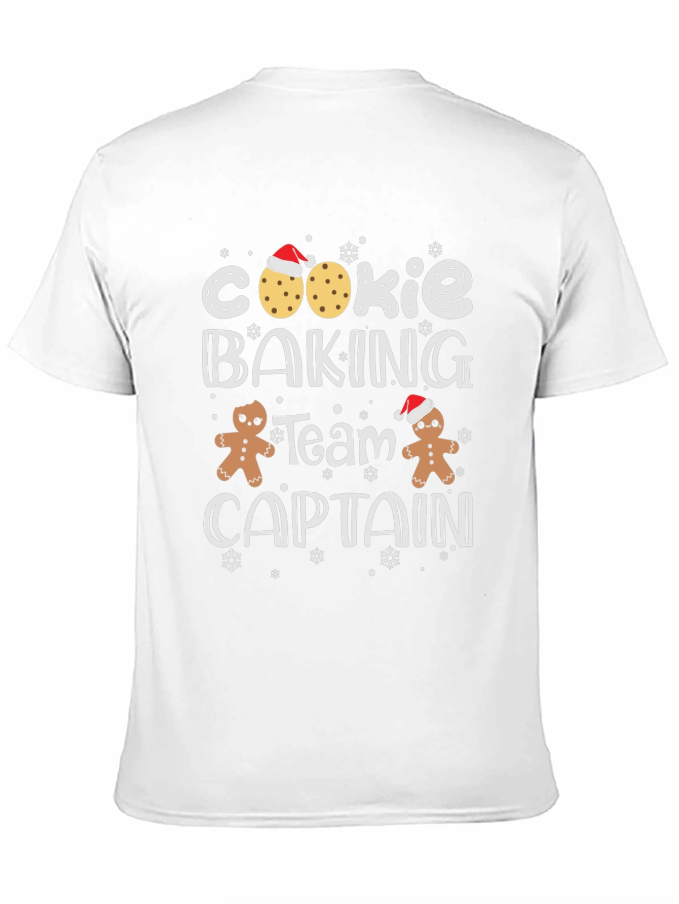 Cookie Baking Team Captain Crewneck T-Shirt