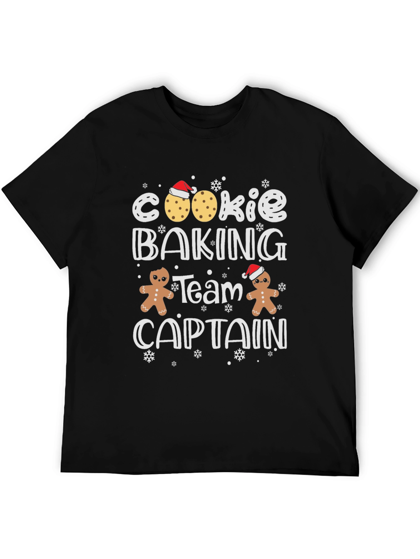 Cookie Baking Team Captain Crewneck T-Shirt