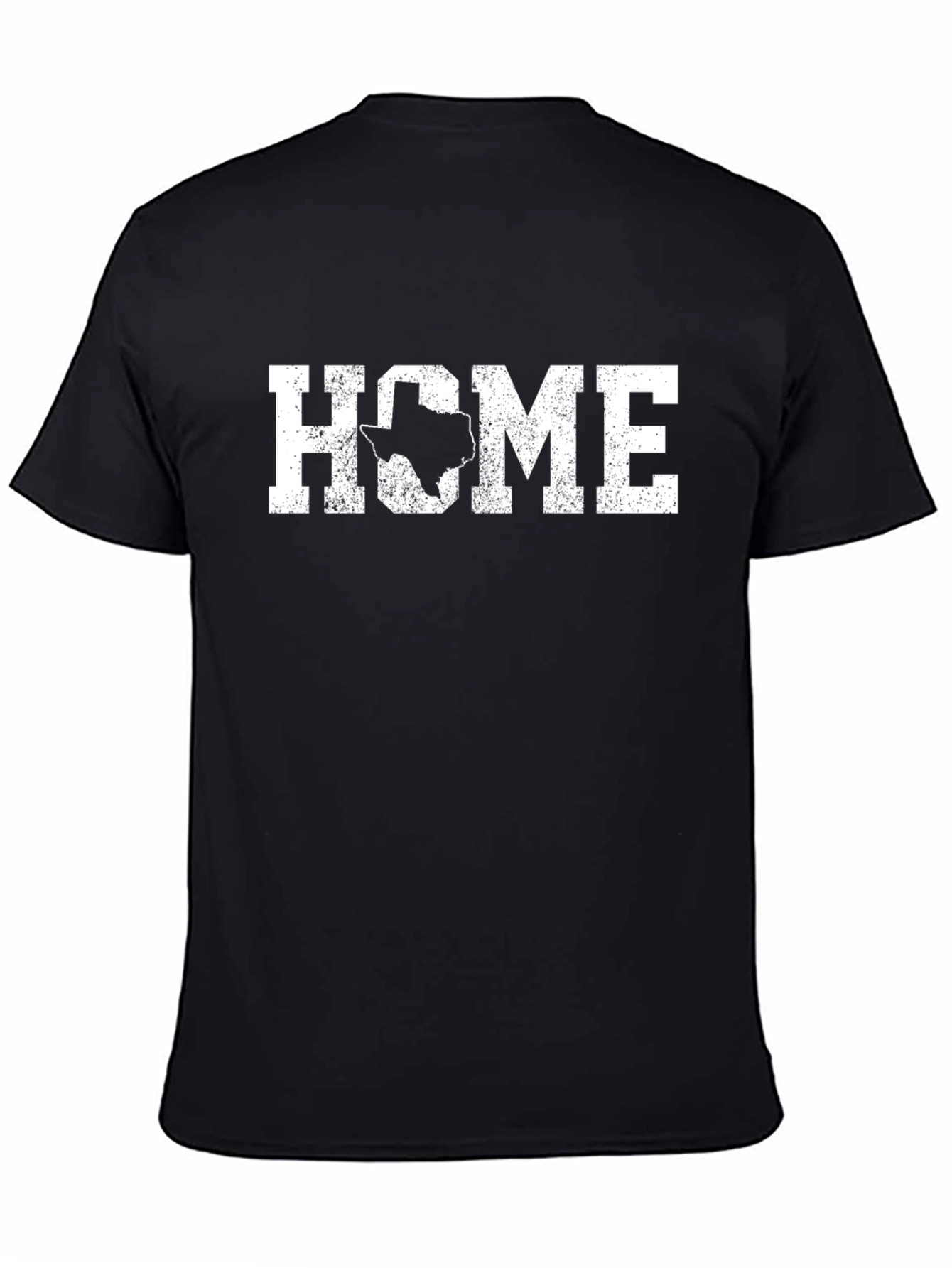 Texas Home State Pride Black T-Shirt