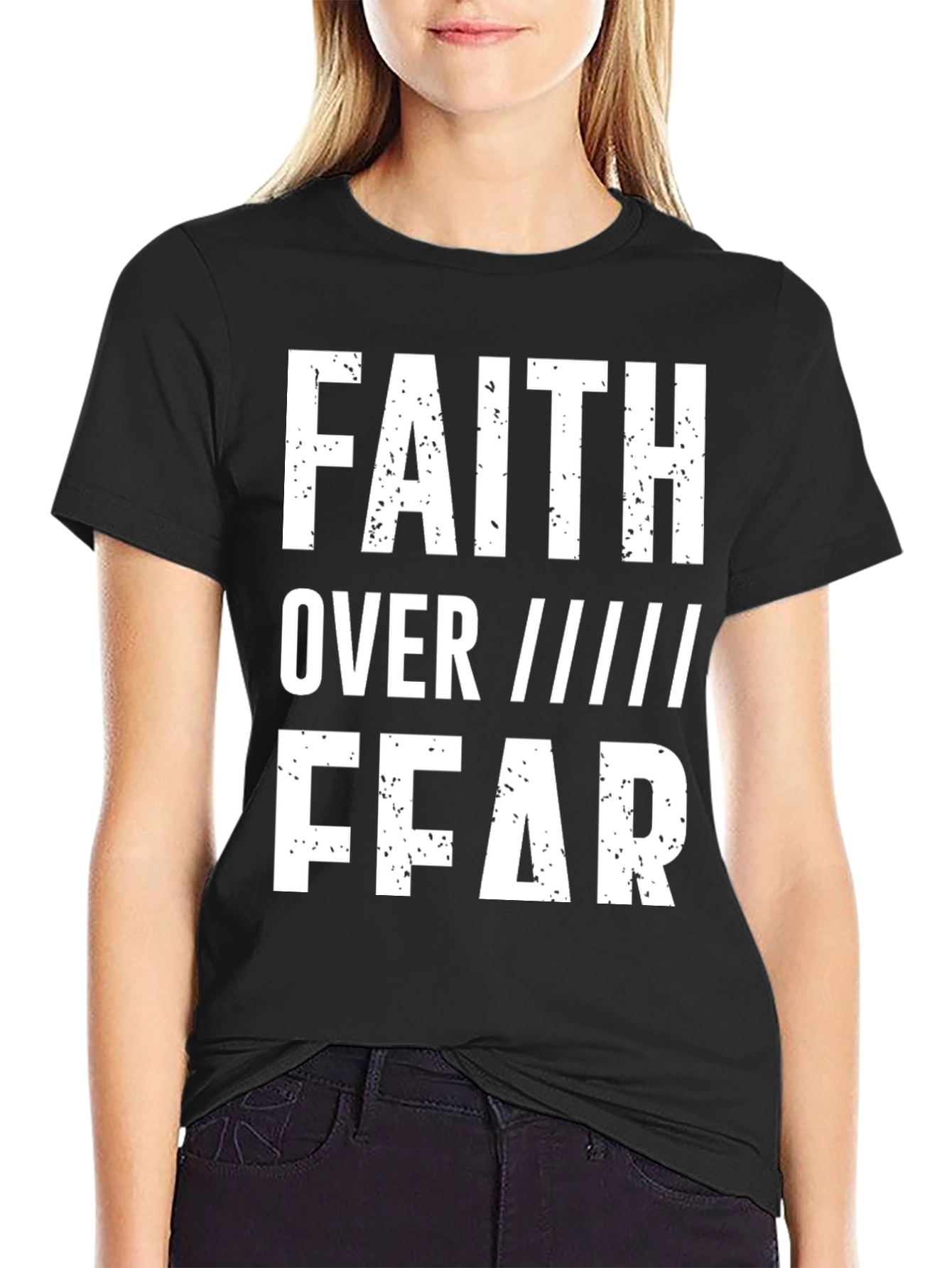 Faith Over Fear Graphic T-Shirt