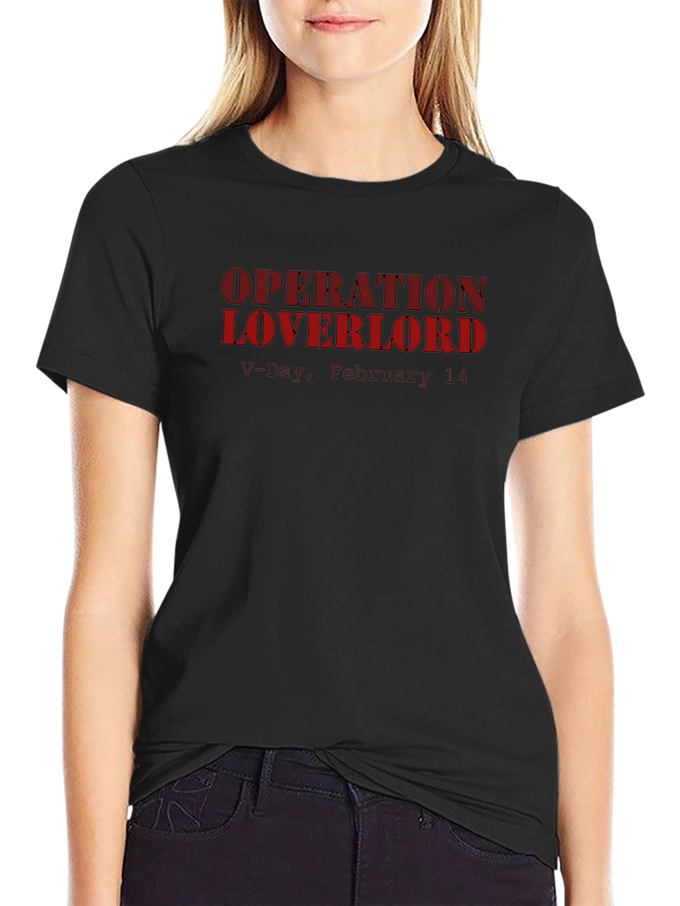 Operation Loverlord Black T-Shirt