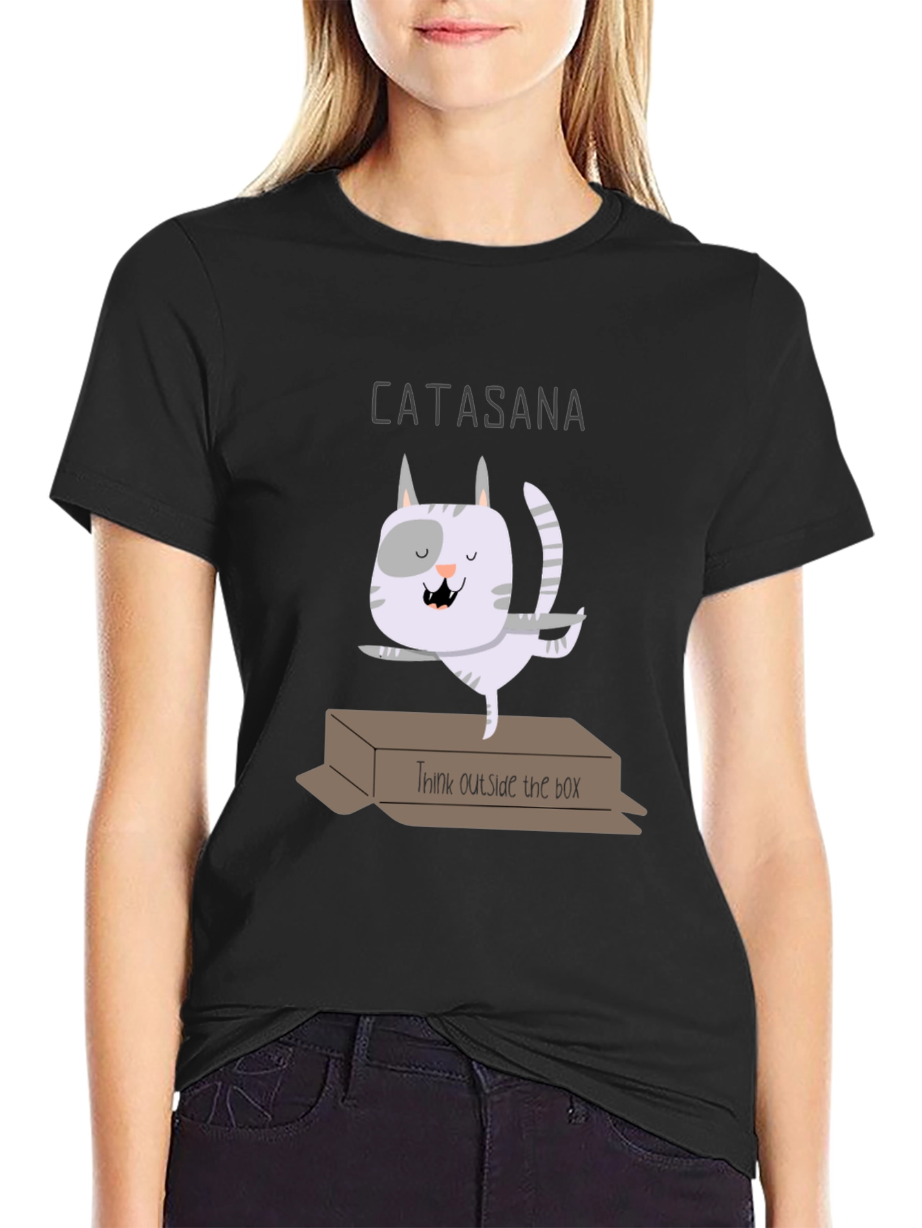 Catasana T-Shirt - Think Outside the Box