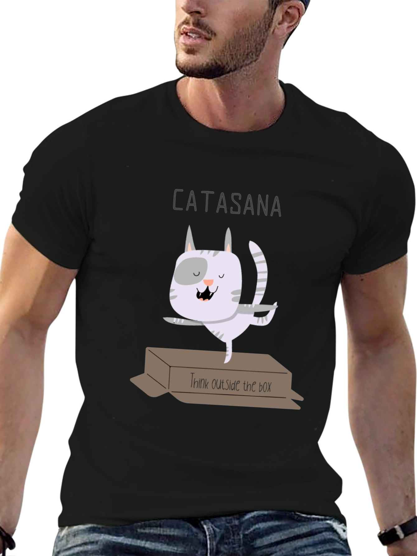 Catasana T-Shirt - Think Outside the Box
