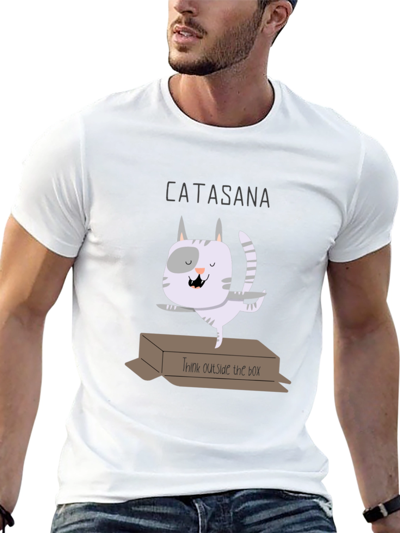 Catasana T-Shirt - Think Outside the Box