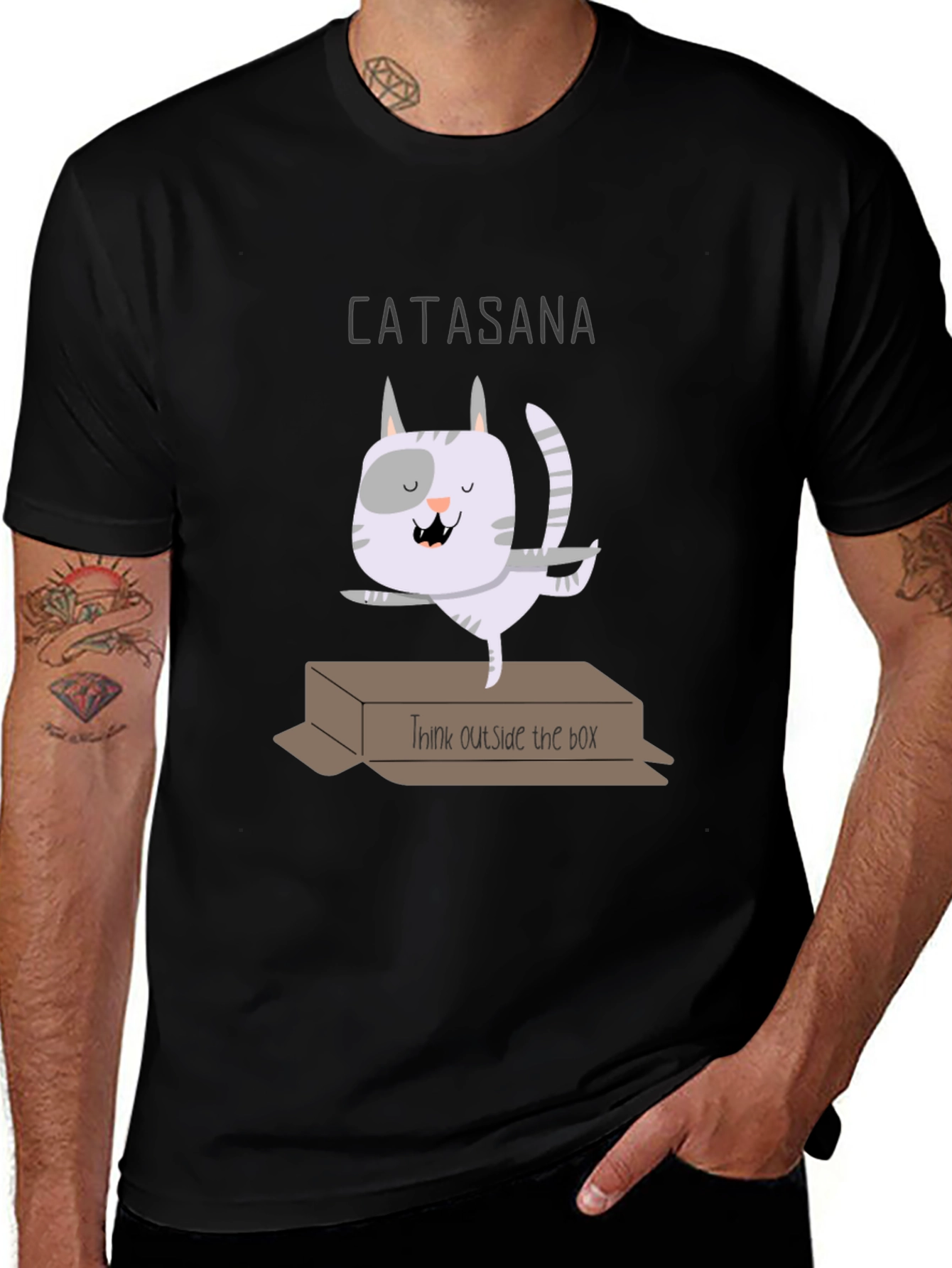 Catasana T-Shirt - Think Outside the Box