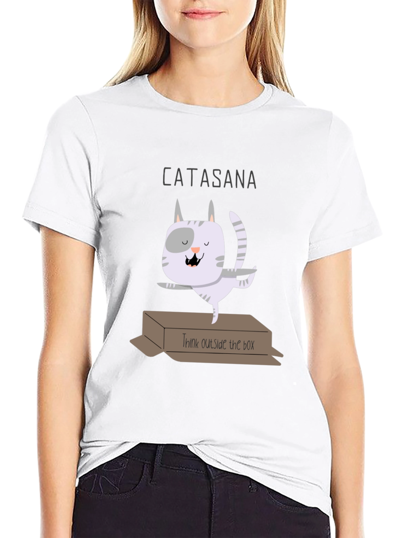 Catasana T-Shirt - Think Outside the Box
