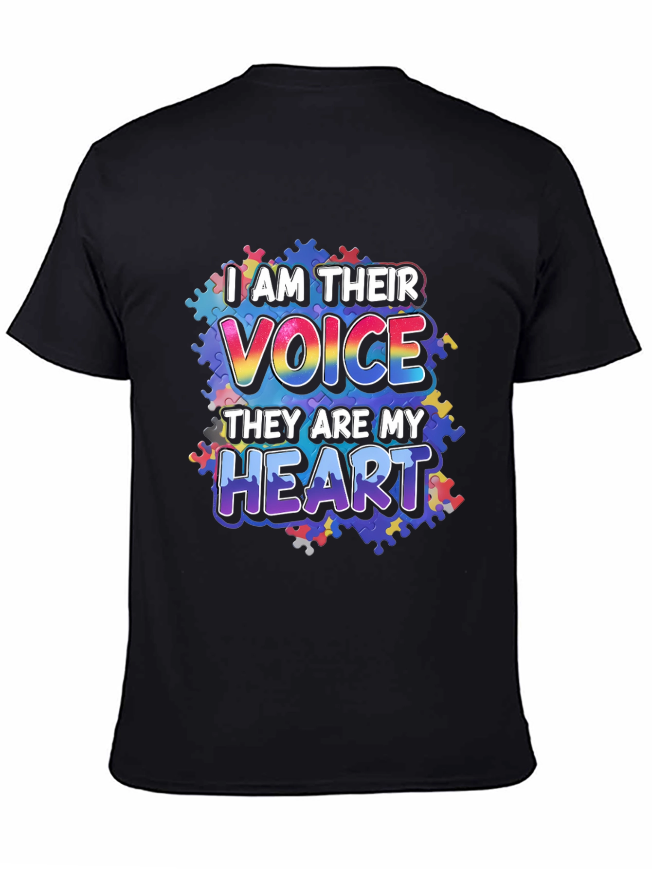 Autism Awareness T-Shirt I Am Their Voice