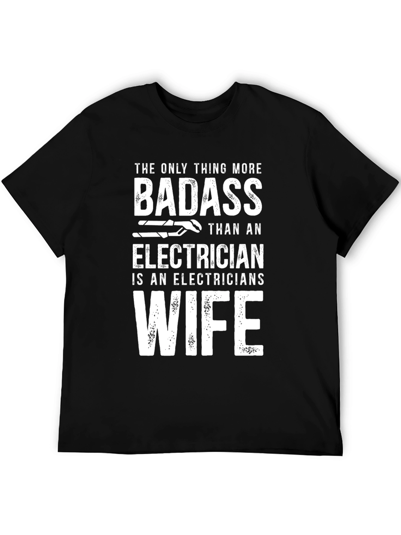 Badass Electrician Wife T-Shirt
