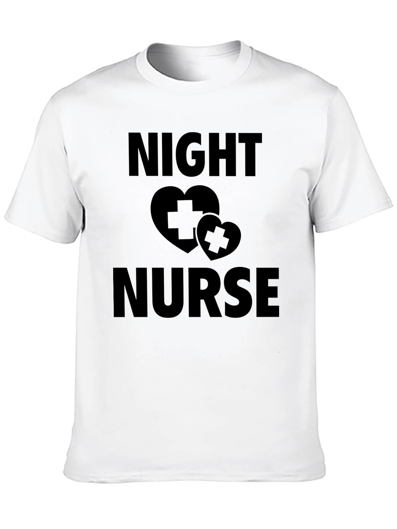 Night Nurse Graphic Tee - Black Unisex T-Shirt
