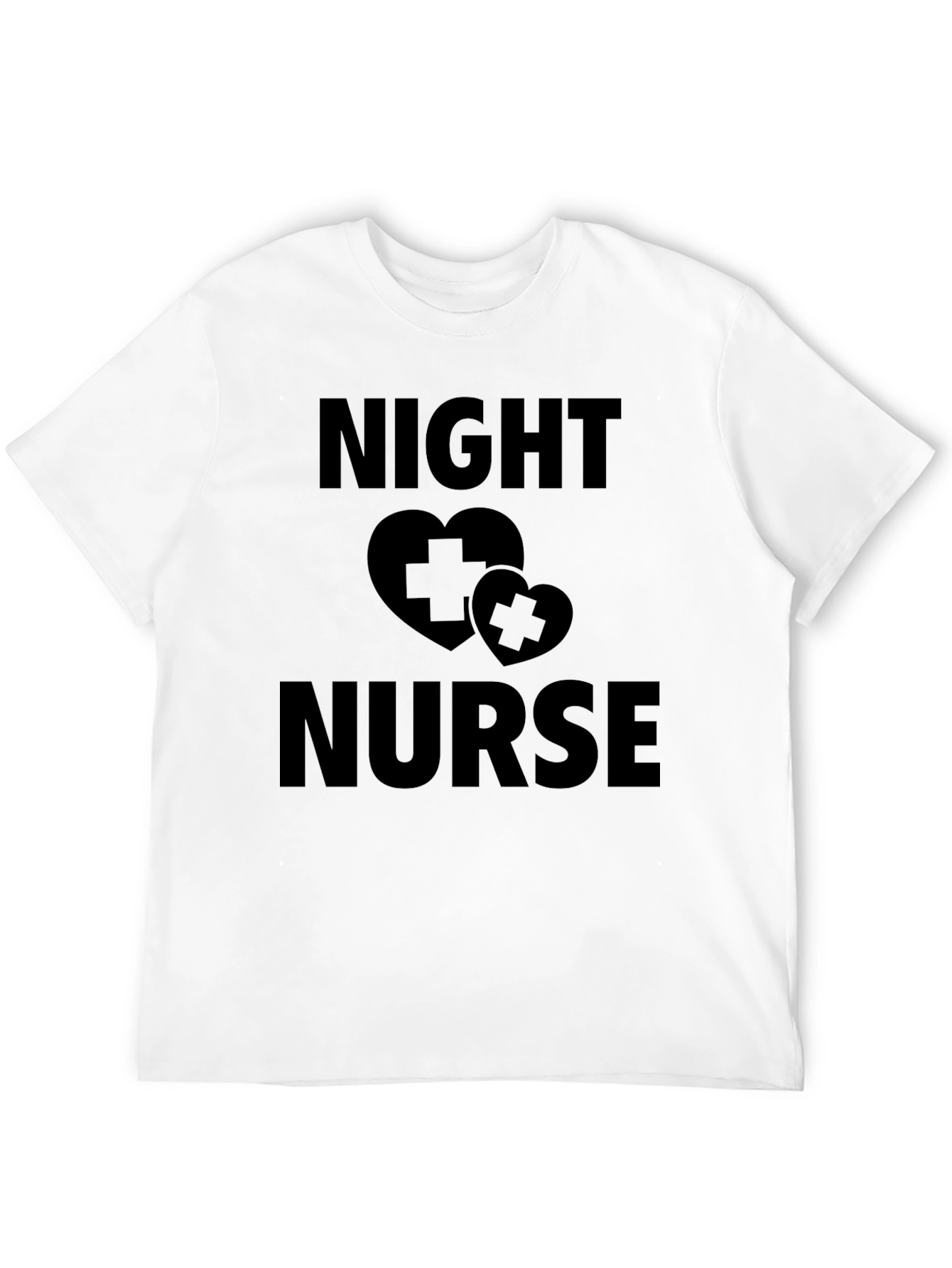 Night Nurse Graphic Tee - Black Unisex T-Shirt