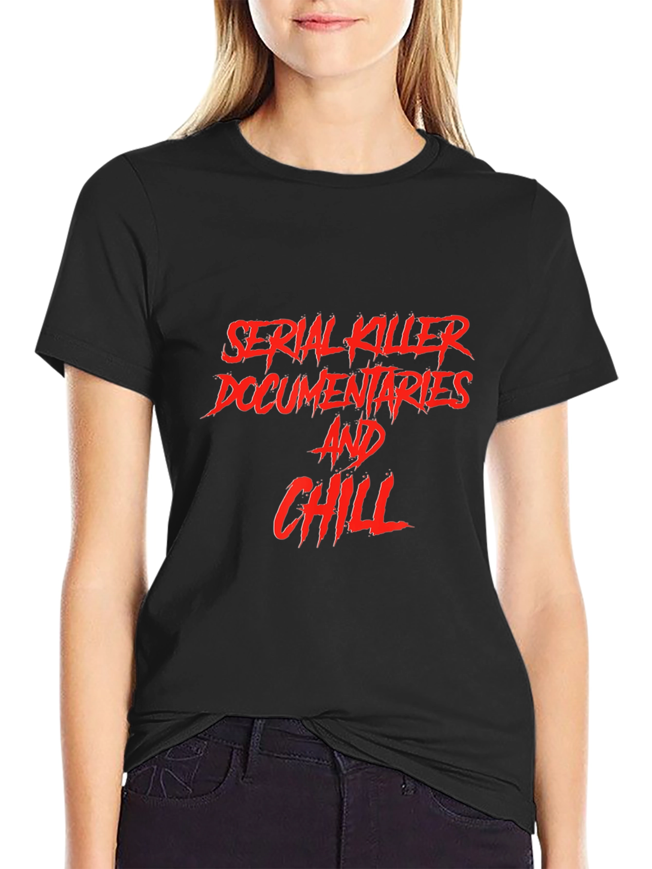 Serial Killer Documentaries and Chill T-Shirt