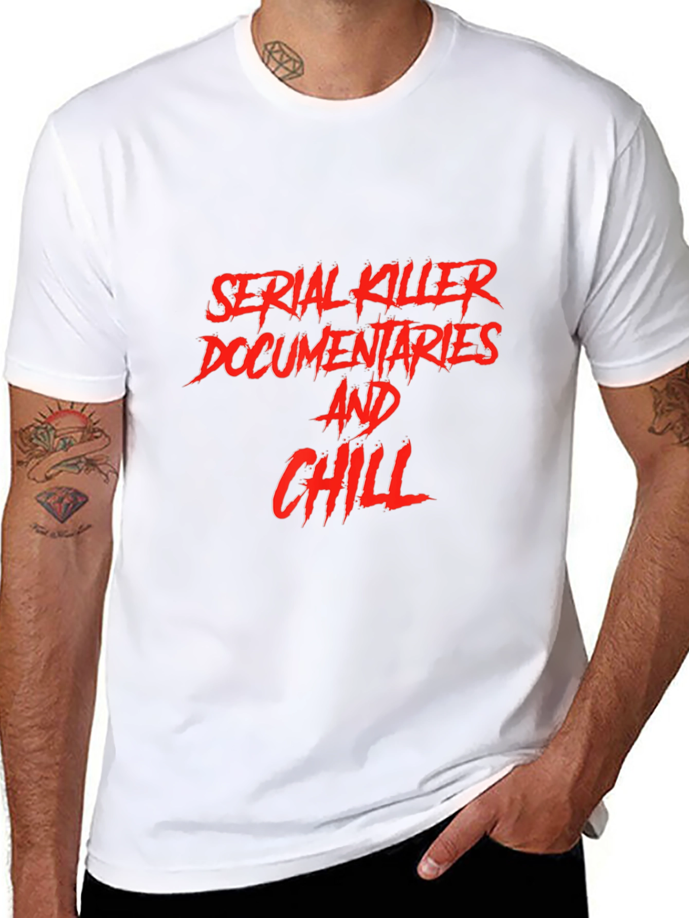 Serial Killer Documentaries and Chill T-Shirt
