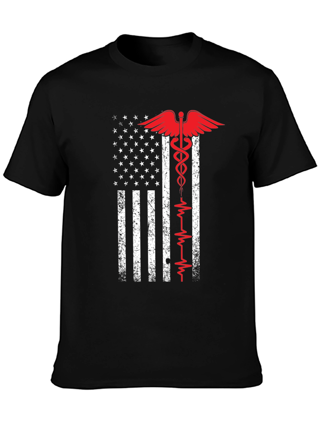 American Flag Medical T-Shirt