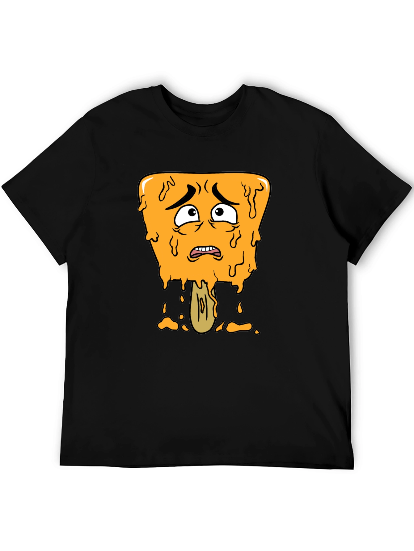 Distressed Cartoon Popsicle Graphic Tee