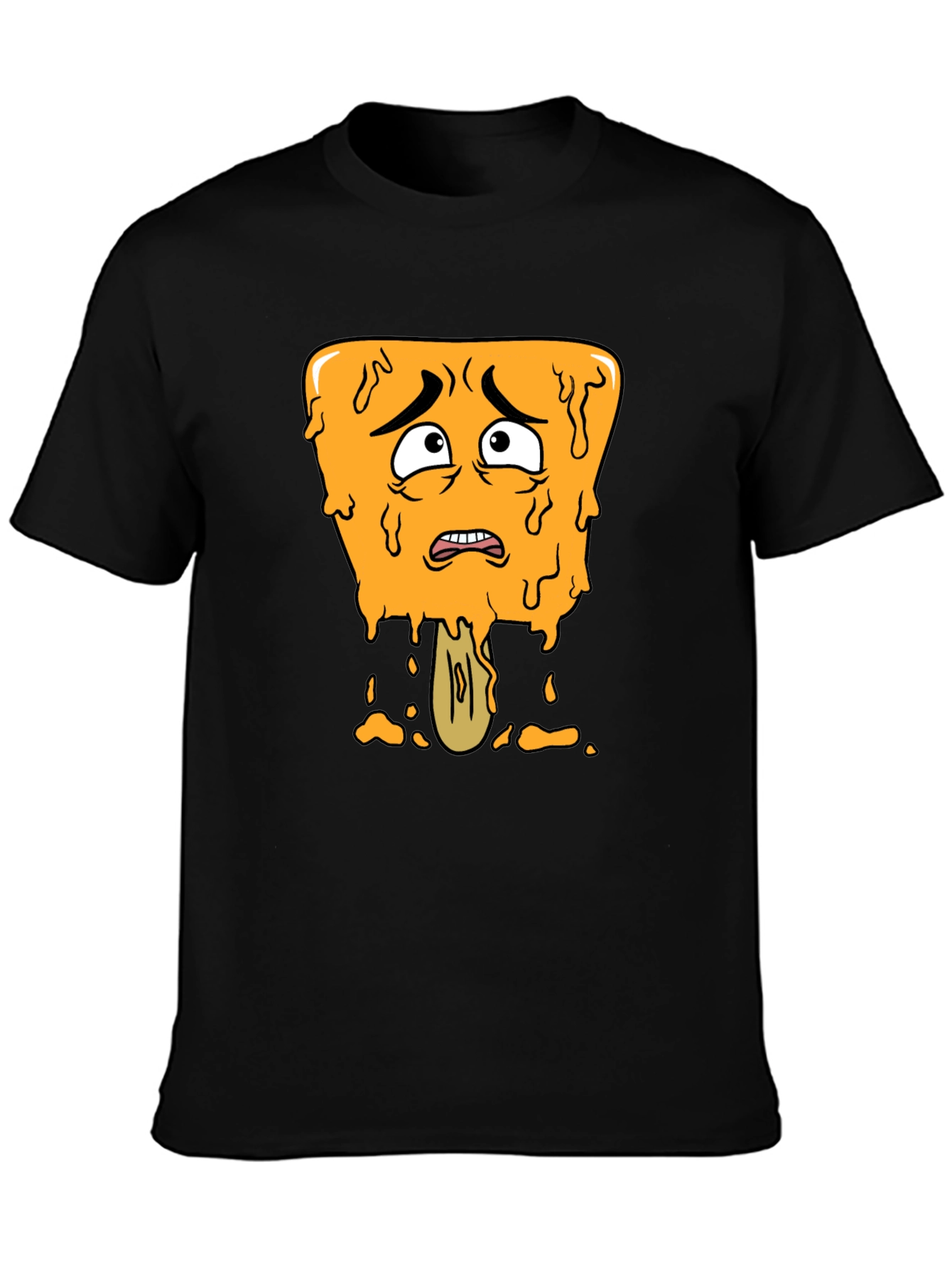 Distressed Cartoon Popsicle Graphic Tee