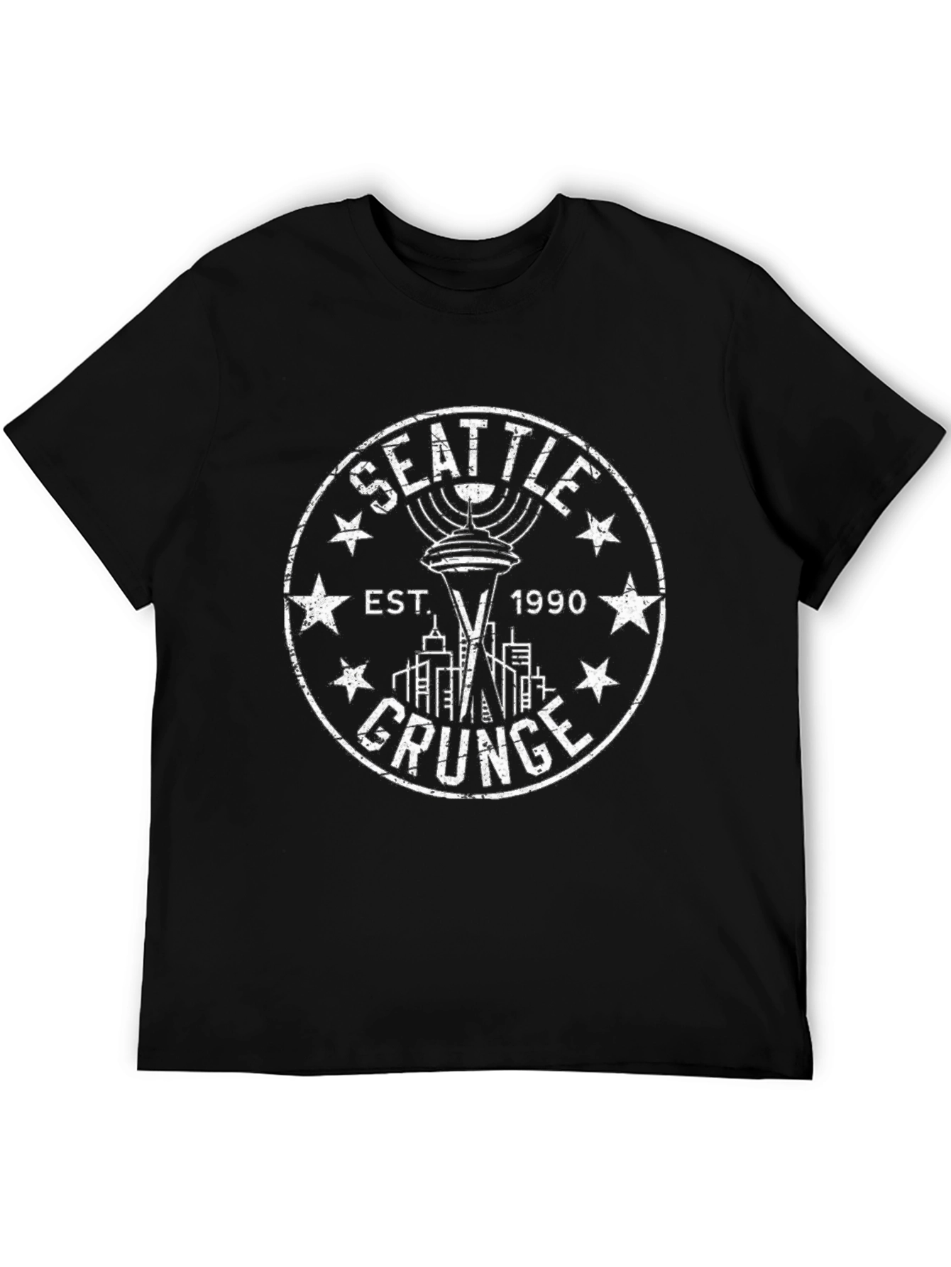 Seattle Grunge Est. 1990 Graphic T-Shirt