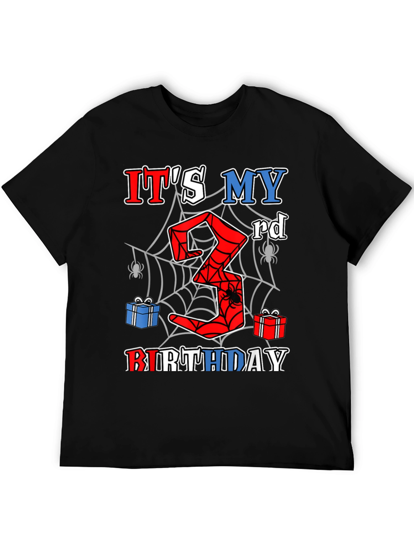 Spiderman 3rd Birthday T-Shirt